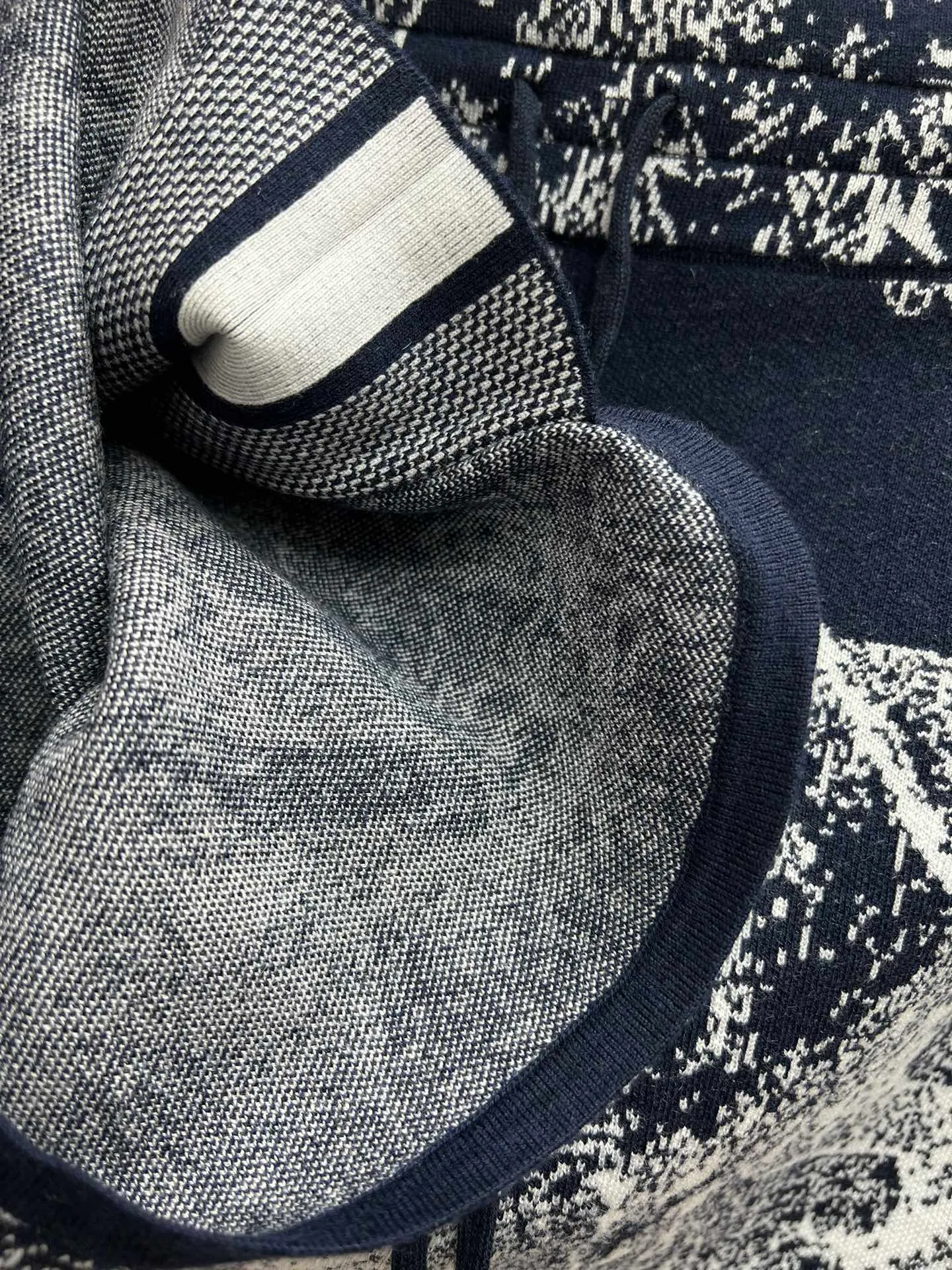 🅿️680 complete set of Dior 25ss new letter logo Rui jungle jacquard loose knitted shorts Size: S.M.L.