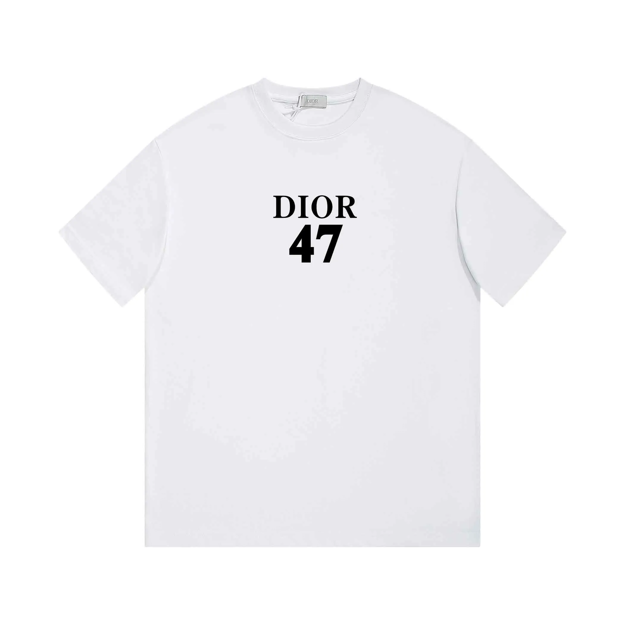 🅿️170 DIOR printed letters‼ ️Short-sleeved T-shirt® *Customized 280g cotton fabric, the fabric is soft, skin-friendly and comfortable *Laminated letter logo on the front *A very simple and elegant one that is unparalleled in terms of upper body comfort, interpreting your luxury and taste, and creating your fashionable charm. ⚠️Washing method: It is recommended to dry clean or wrap the reverse side in a laundry bag and machine wash it quickly in cold water and let it dry naturally! ⚠️ Unisex style 𝐂𝐎𝐋𝐎𝐔𝐑: White Black 𝐒𝐈𝐙𝐄: S-XL