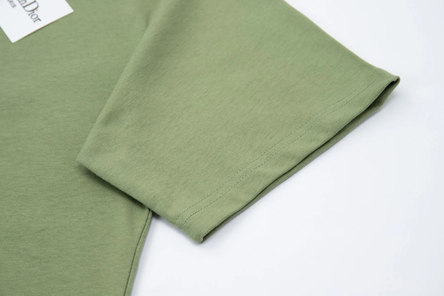 🅿️210 High quality ✨DIO✨🆕 Classic logo letter pattern short sleeves, official website synchronized, pure cotton fabric at the counter! Comfortable against the skin, durable and easy to wear, classic and simple logo design, meticulous original craftsmanship, customized 290G same vat dyed fabric, very comfortable to the touch, latest brick cabinet synchronization, OS off-shoulder version, fashionable and personalized, super versatile and good-looking, very suitable for both men and women, must-have style, tag, collar label, washed wheat, three complete labels, black, white, green, blue 4️⃣ S M L XL