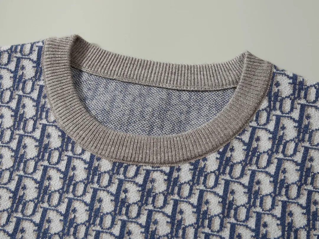 🅿️250 DIO•R, sweater, style number M2175#, size: M-XXXL, fabric: Modal. Anti-pilling, color: blue
