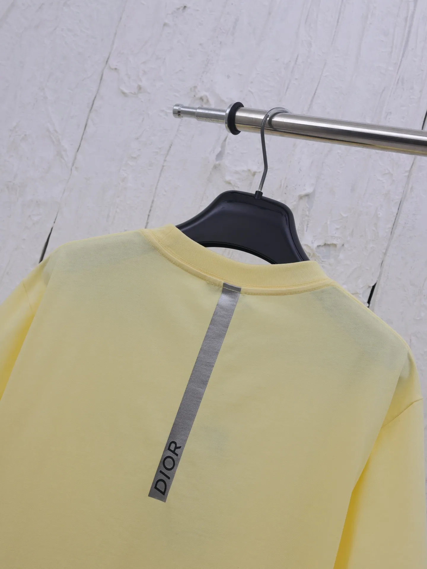 🅿️250 Dio*/Dior 25SS micro-label embroidered short-sleeved T-shirt, color-matched dyed fabric, jacquard flat machine thread, round neck vertical version, full set of accessories! Using 100% cotton fabric, multi-dimensional testing to compare color difference issues, and debugging the final restoration effect Size: S/M/L/XL