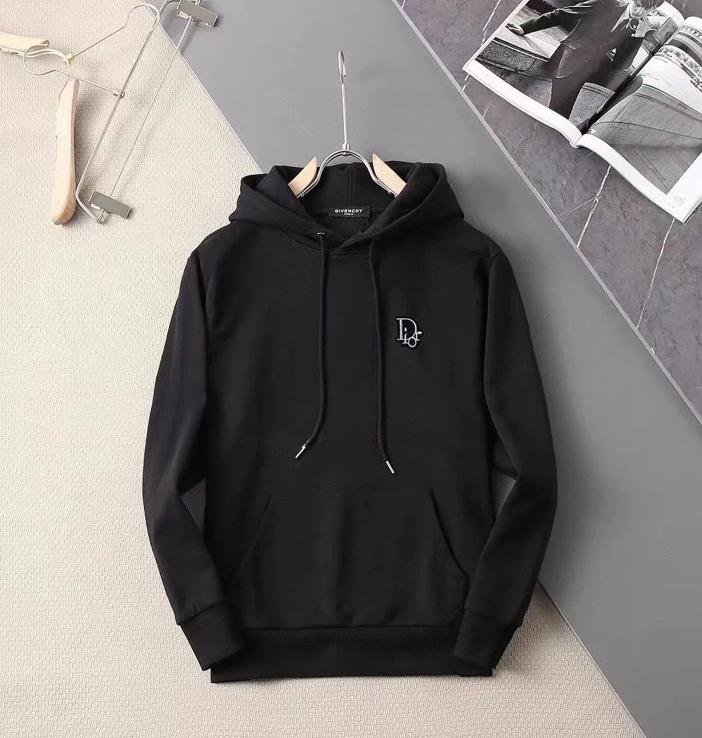 🅿️240 brand [DIOR Dior] (good news for fat people) 2025ss autumn latest long-sleeved round-neck sweatshirt, on sale simultaneously on the official website. Refreshing and breathable. Made of top Tencel Roman. Comfortable and soft. 3D three-dimensional clarity. Super fashion sense. Great for gifting and keeping for yourself. Size: M-5XL (can wear up to 220 pounds)