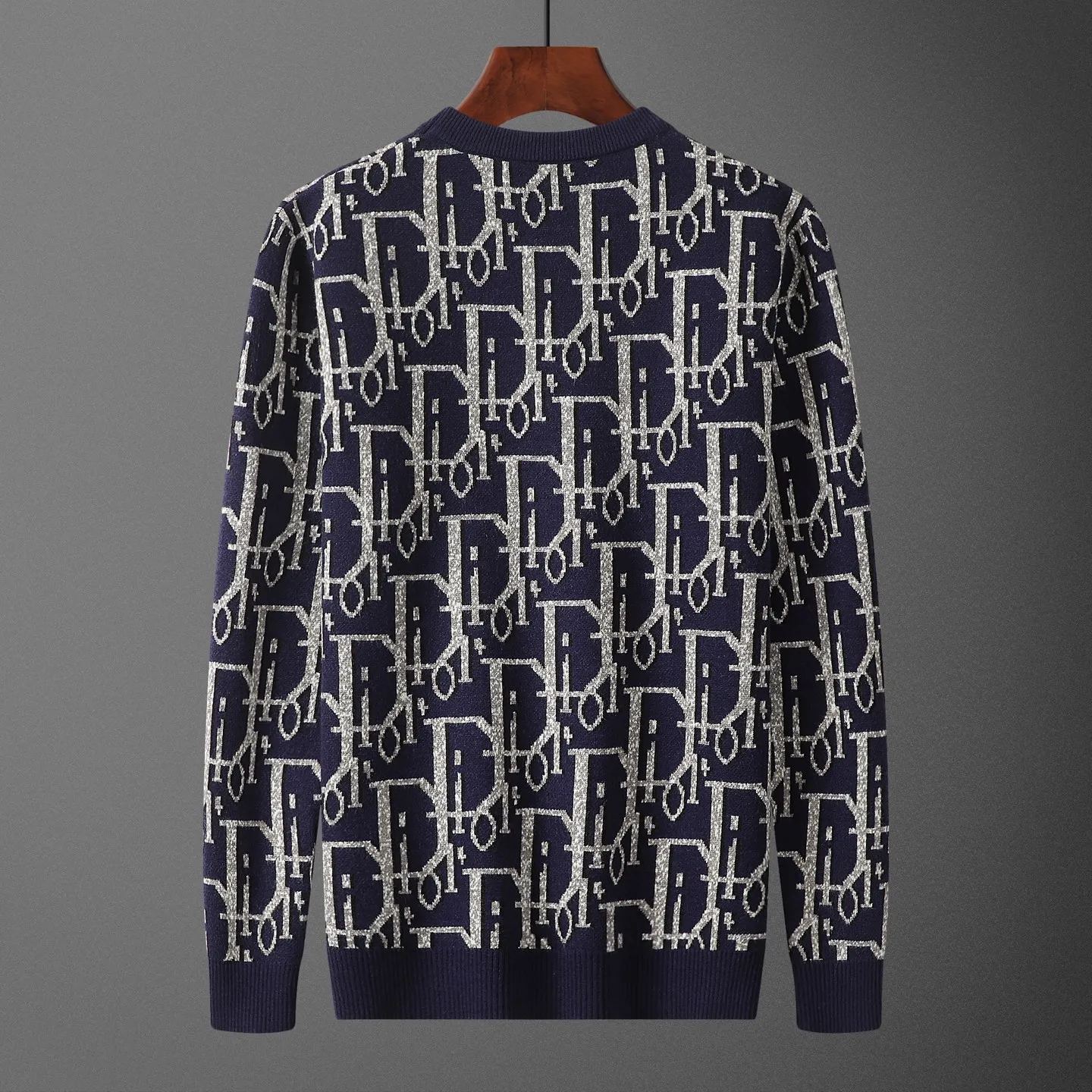 🅿️250 DIO•R, sweater, style number M2212#, size: M-XXXL, fabric: modal. Anti-pilling, color: royal blue