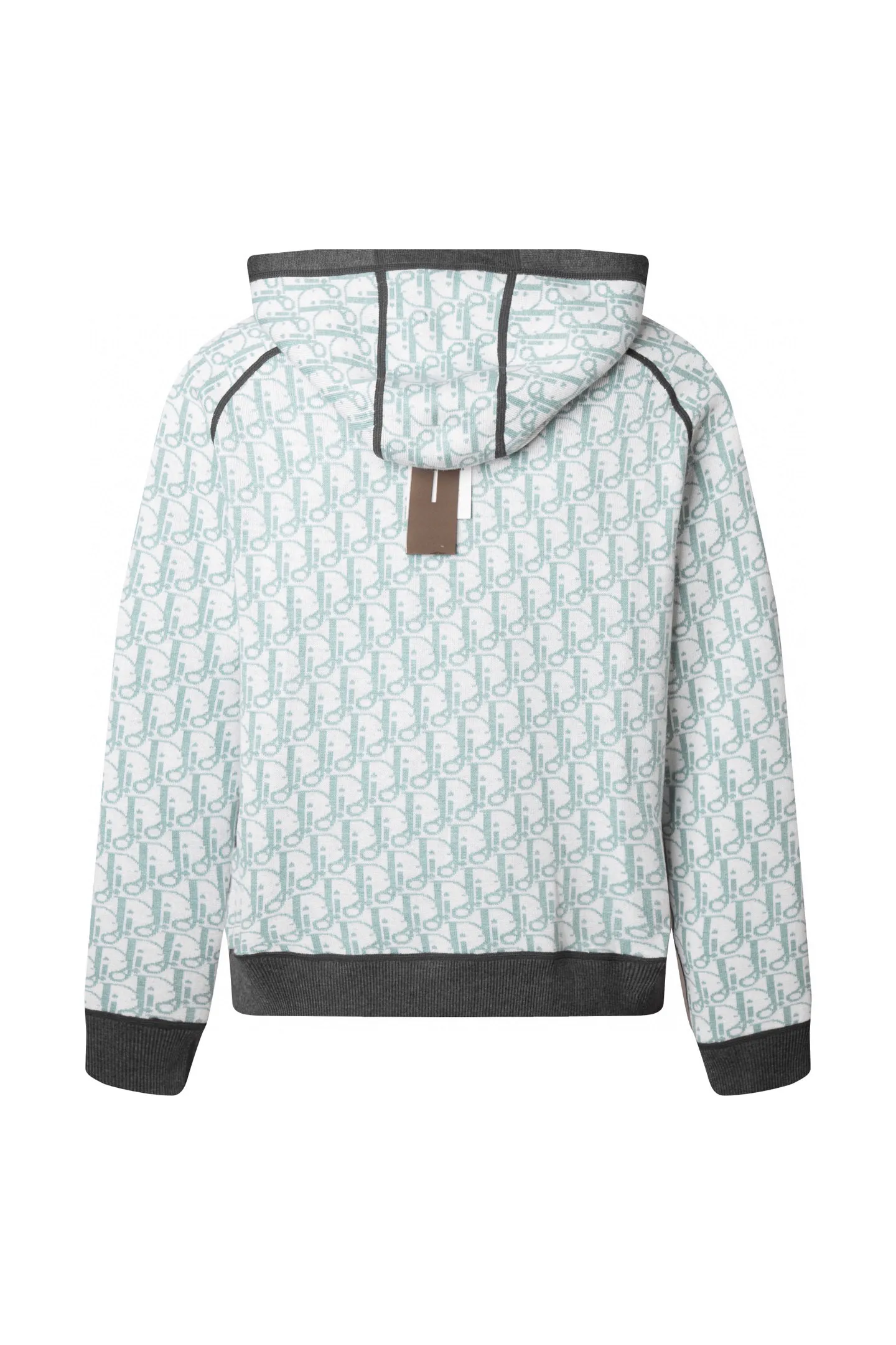 🅿️720 (No pressure in and out of the cabinet🔥 ZP version) Thick cashmere Double-sided🉑️Wearable The size is too large⚠️-Dior official website classic style🔥 Double-sided wearable different style letter logo jacquard cashmere blend hooded sweater jacket Men and women alike -Using ZP custom-dyed cashmere wool 98% cashmere fabric Threads are custom-dyed in the same cylinder with zero color difference Full set of auxiliary materials customized to distinguish the market currency. Welcome to compare - Color White Gray Dark Gray - Size S M L S-150 M -170 L-200 or less