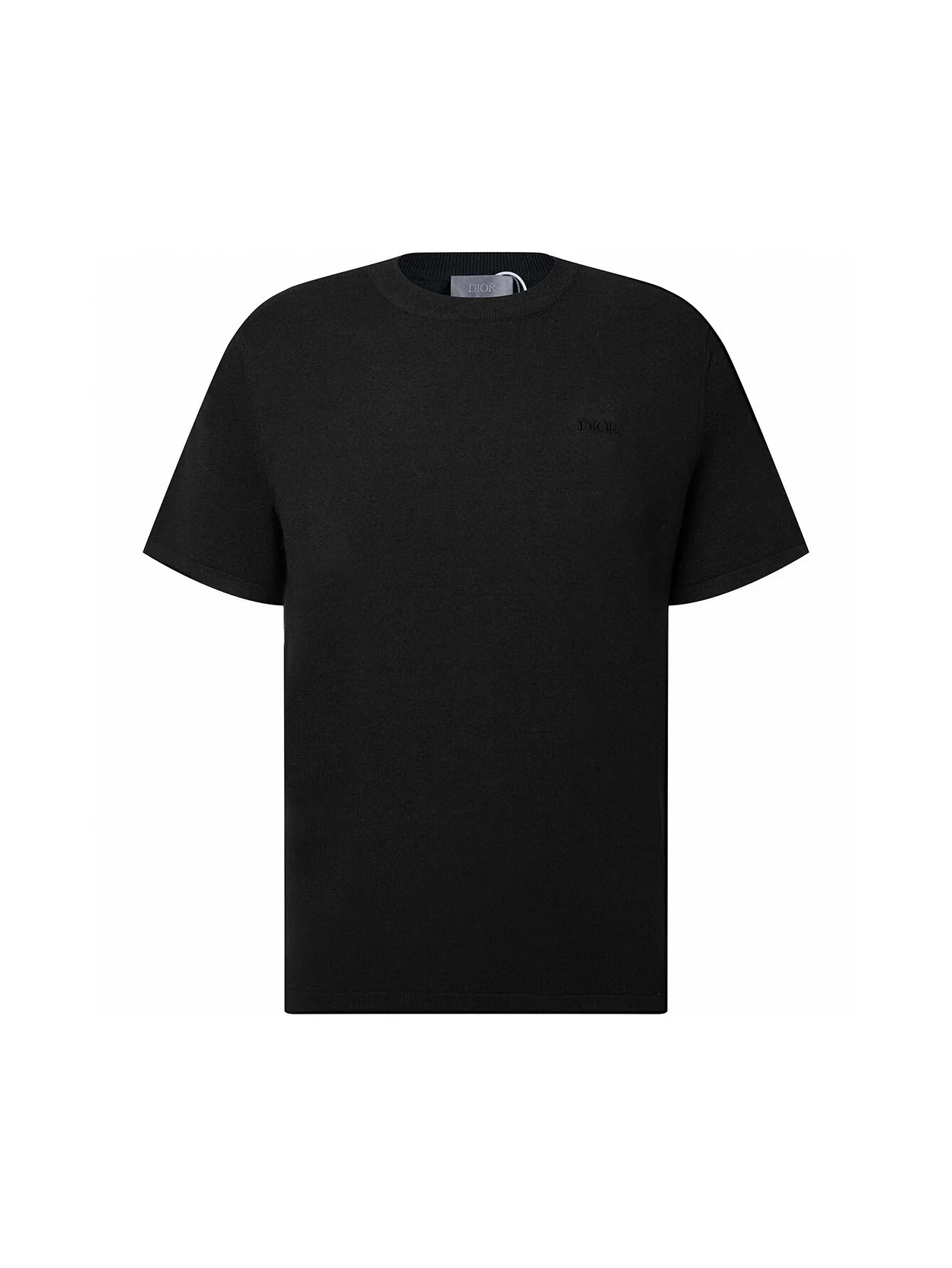 🅿️260 (ZP version) -Dior official website classic style, simple letter embroidery, wool blended round neck knitted short sleeves, same style for men and women -Using ZP custom-dyed fabrics, threads are custom-dyed in the same cylinder with zero color difference, full set of accessories customized to distinguish the market currency, welcome to compare -Color White Black Wheat Green -Size S M L XL