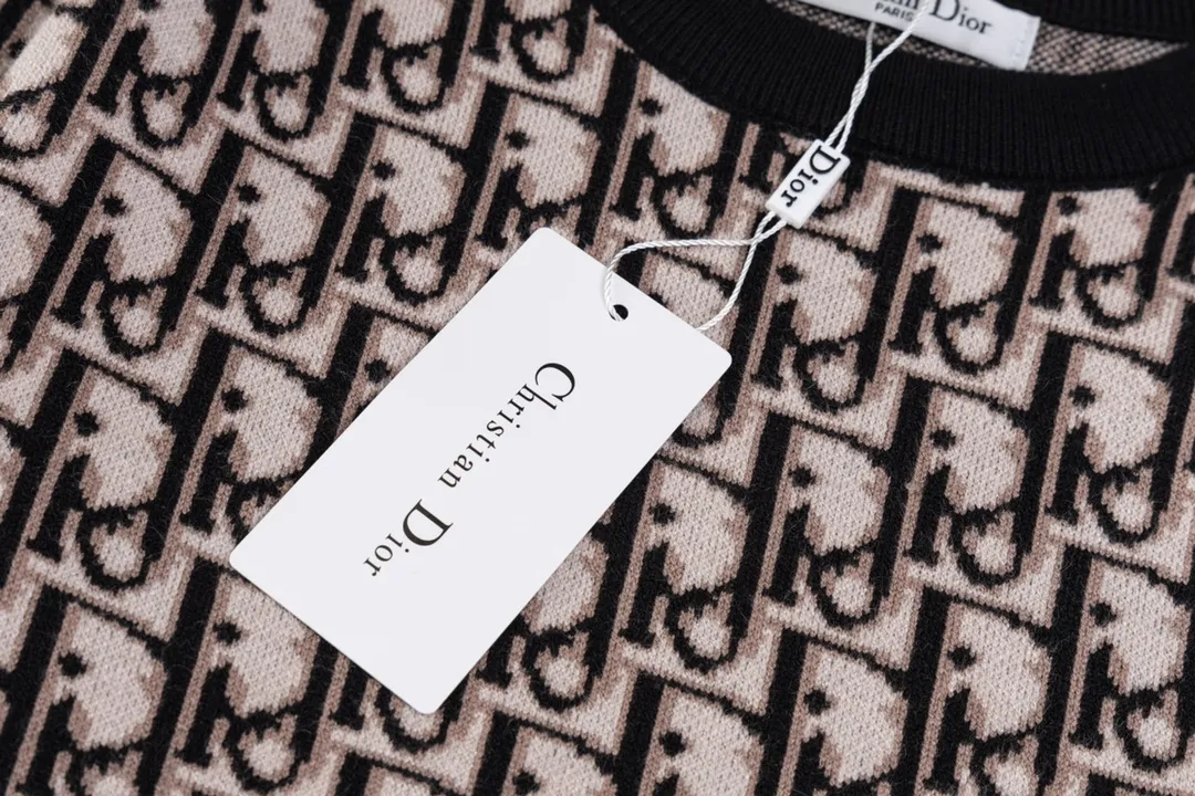 🅿️250 model number M13 Dior, the same style for men and women in autumn and winter (top quality, differentiated currency), the launch of high-density knitted sweaters, using the latest panoramic three-dimensional letter logo element crochet design, the ultimate heavy work, the ultimate perfection M L XL XXL