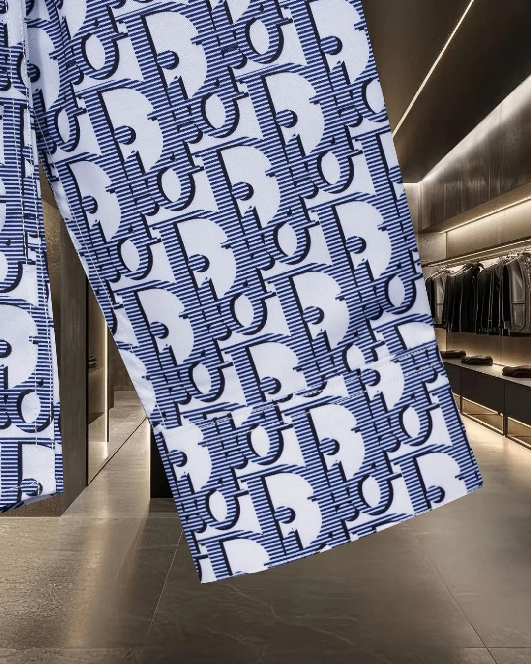 🅿️296 DIOR 🔥The most popular style is coming. Fully printed presbyopic LGOO barrage digital printed long-sleeved shirt. 2025ss official website new long-sleeved shirt, exquisitely printed logo. High-end version, in-store customized fabric. Highly breathable and comfortable, exquisitely crafted, with impeccable detail processing. ✅Customized logo engraved buttons, complete with three labels. Brand element design concept reflects high quality. It feels delicate and soft! It presents a casual cut and the upper body shape is great! 🐍Size: M-XXL