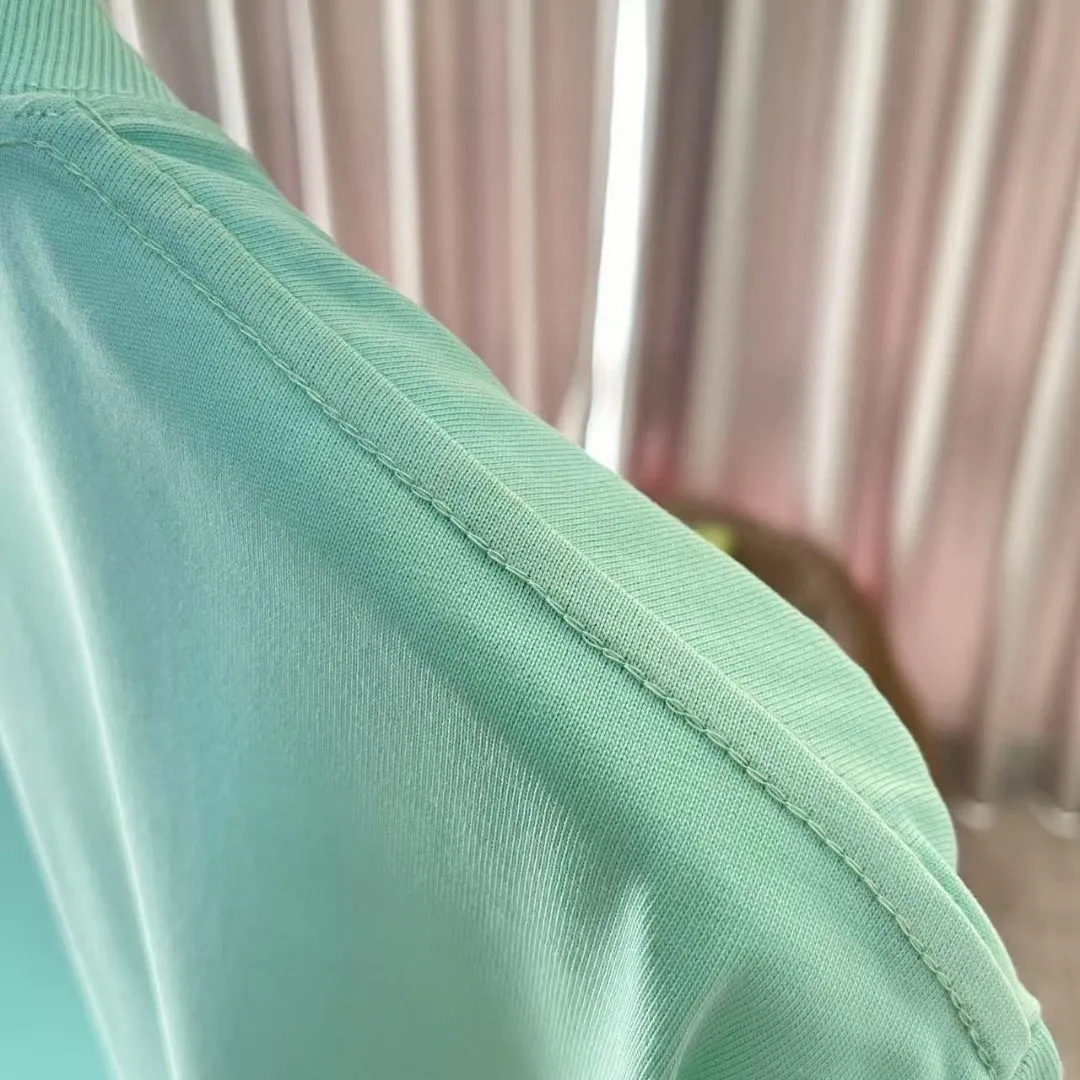 🅿️170 Dio Dior 2025 summer new style personalized letter logo printing short-sleeved T-shirt customized fabric 300g same style for men and women Color: black white pink lake green purple Size: S M L XL XXL five sizes