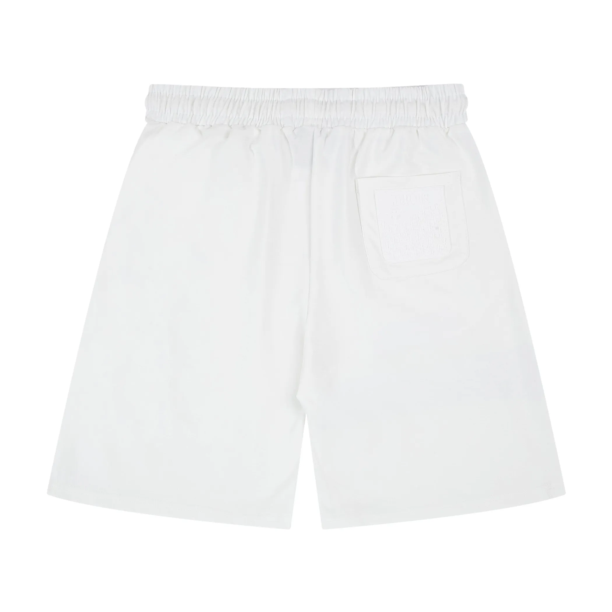 🅿️190 24SS new Dior knitted shorts, customized fabric, knitting technology and embroidered logo. The version is tight and three-dimensional, with straight stripe splicing. The customized trouser cord hardware has strong texture and smoothness. The upper body is comfortable and breathable. The concave and convex three-dimensional sense makes it suitable for fashionable and casual wear. Color: black and white. Size: M-4XL