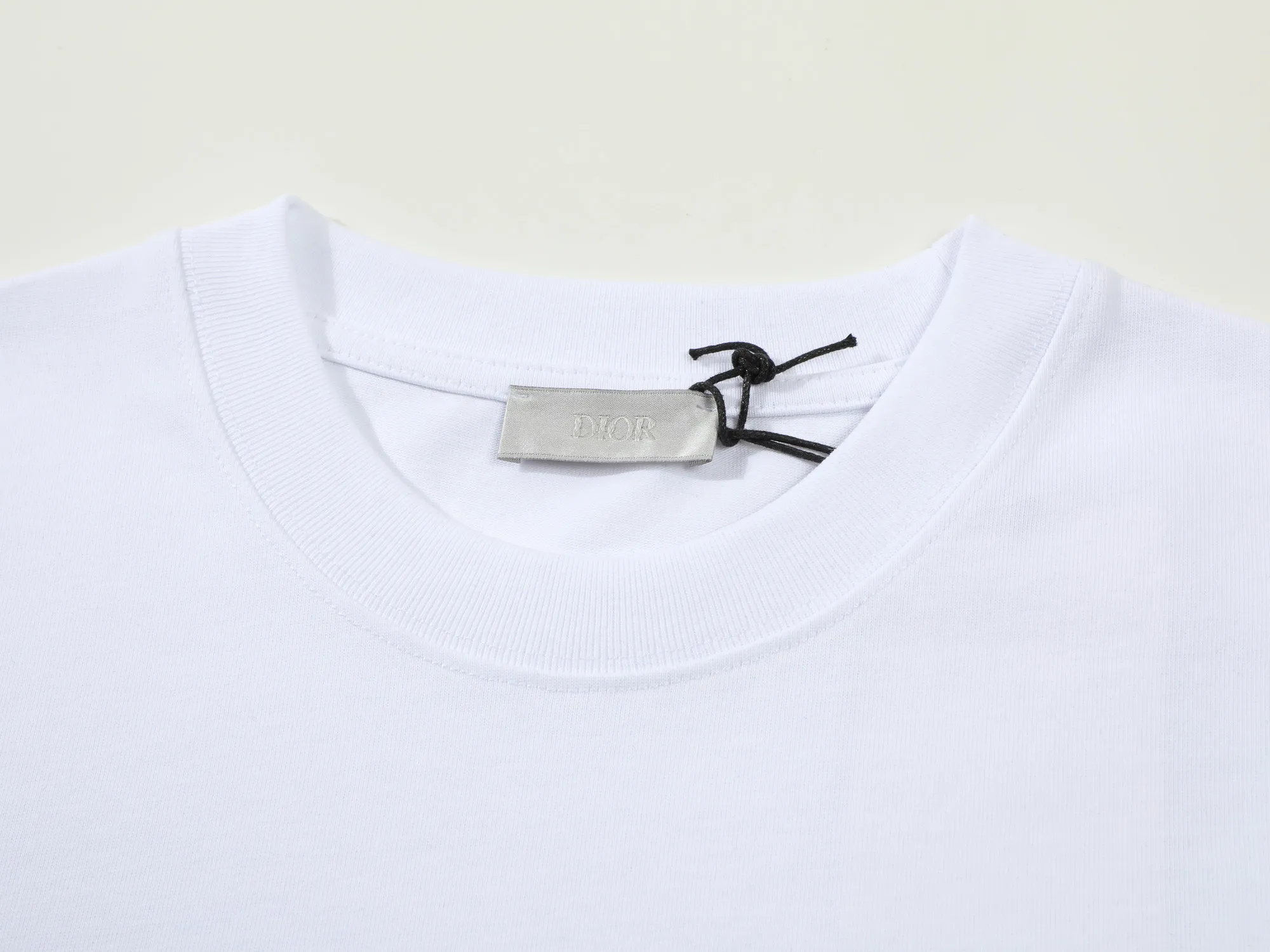 🅿️160 DIOR Dior new embroidered LOGO letters‼ ️Short-sleeved T-shirt® *Customized 280g cotton fabric, the fabric is soft, skin-friendly and comfortable *Laminated letter logo on the front *A very simple and elegant one that is unparalleled in terms of upper body comfort, interpreting your luxury and taste, and creating your fashionable charm. ⚠️Washing method: It is recommended to dry clean or wrap the reverse side in a laundry bag and machine wash it quickly in cold water and let it dry naturally! ⚠️ Unisex style 𝐂𝐎𝐋𝐎𝐔𝐑: White Black 𝐒𝐈𝐙𝐄: S-XL