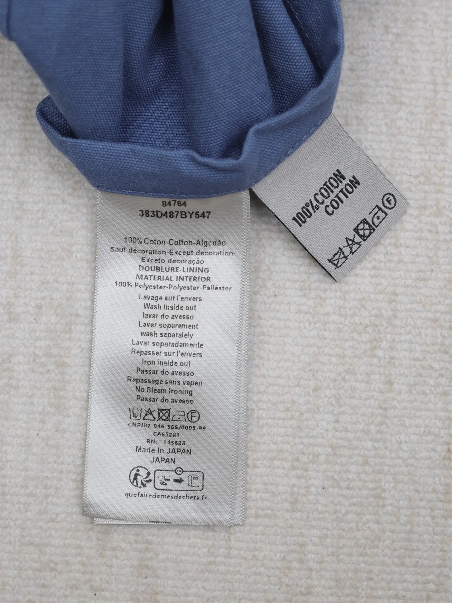 🅿️660 Dio*/Dior 25SS new spring and summer cotton hooded long-sleeved jacket. Made of customized bright blue washed cotton fabric, the front hem is decorated with tonal brand embroidery, and the back echoes the large letter embroidery. Zipper fly closure, ribbed knitted sleeve hem. Casual style. Not picky. Classic fit. Size: 46/48/50/52