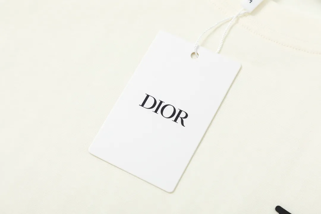 🅿️170 Dior Dior joint stone island series 2025 new three-dimensional silicone letter logo Uniform short-sleeved T-shirt for men and women ·Customized 280 grams of 100% double yarn pure cotton fabric ·Defined dyeing of 32 double-strand threads ·Laser three-dimensional convex glue technology ·Collar label, hangtag, main mark and three complete labels Color: apricot Size: XS S M L