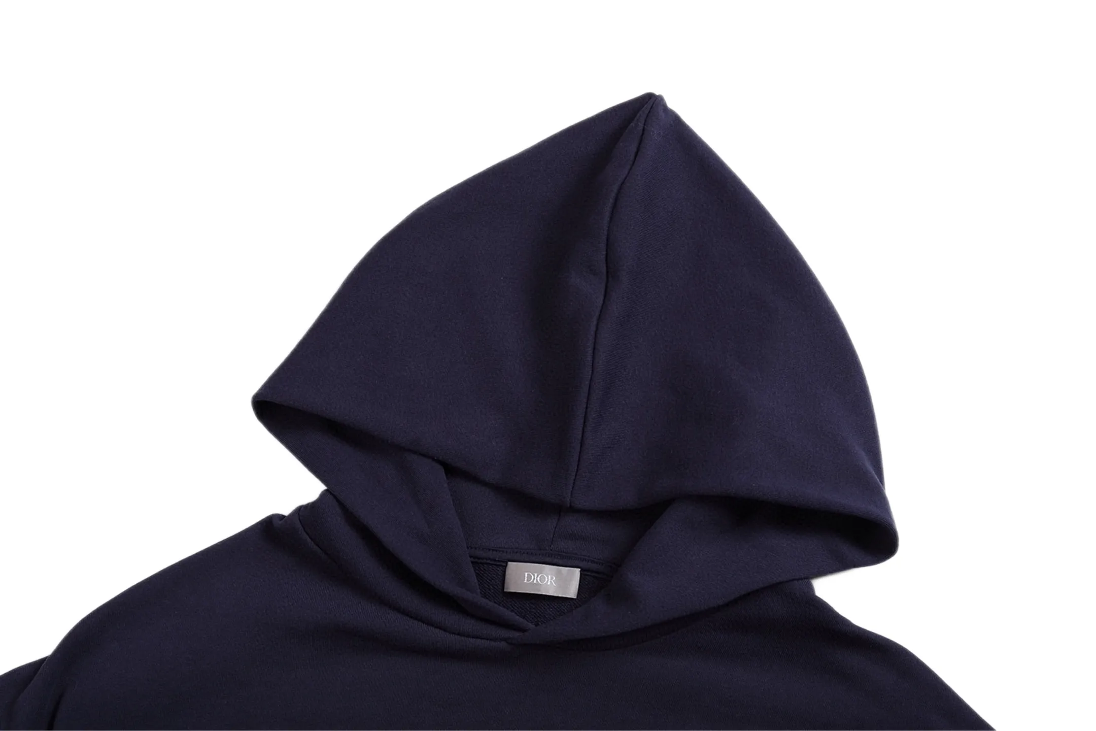 🅿️440 [Exclusive supply] CD Friend Embroidered Hooded Sweatshirt (Navy Blue) The original version was purchased and developed by 6922. The fabric is made of 380g combed cotton trendy brand sweatshirt material and matched with 440g stretch rib. This hooded sweatshirt displays the Dir For My Real Friends logo from the DIR AND HYLTON NEL collaboration. Crafted from navy cotton fleece, it features contrasting embroidery on the front and a practical kangaroo pocket. Cut for a relaxed fit with a ribbed hem and cuffs, it pairs well with a variety of casual outfits. DIO AND HYLTON NEL collaboration Dir For My Real Friends logo embroidery. Size:S-M-L-XL