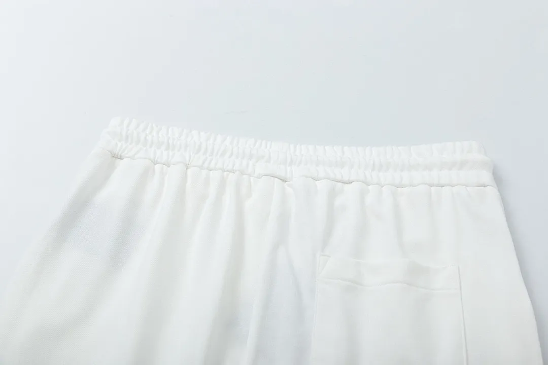 🅿️200 DIOR Dior classic light luxury CD printed letter logo essential for daily commuting for men and women casual shorts ·Customized terry fabric ·Elastic + drawstring adjustable waist ·Waist tag, three wash marks complete Color: White Size: XS S M L