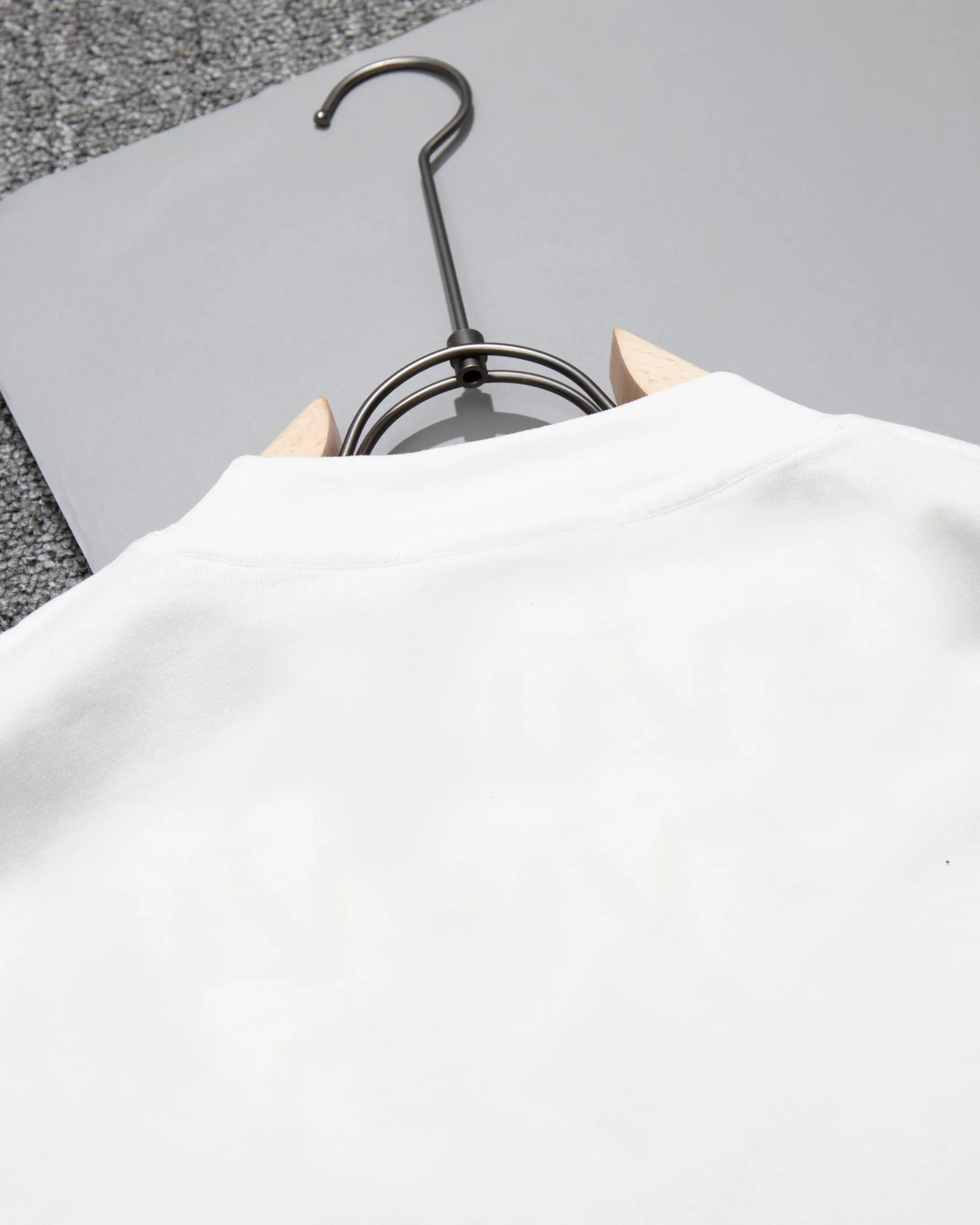 🅿️200 DIOR Dior round neck short-sleeved T-shirt printed hot diamond LOGO official synchronization 1:1 original mold opening fashion personality versatile trend pure original quality original washed fabrics hangtag collar label washed wheat complete three standards Color: Black. White. Size: S M L XL