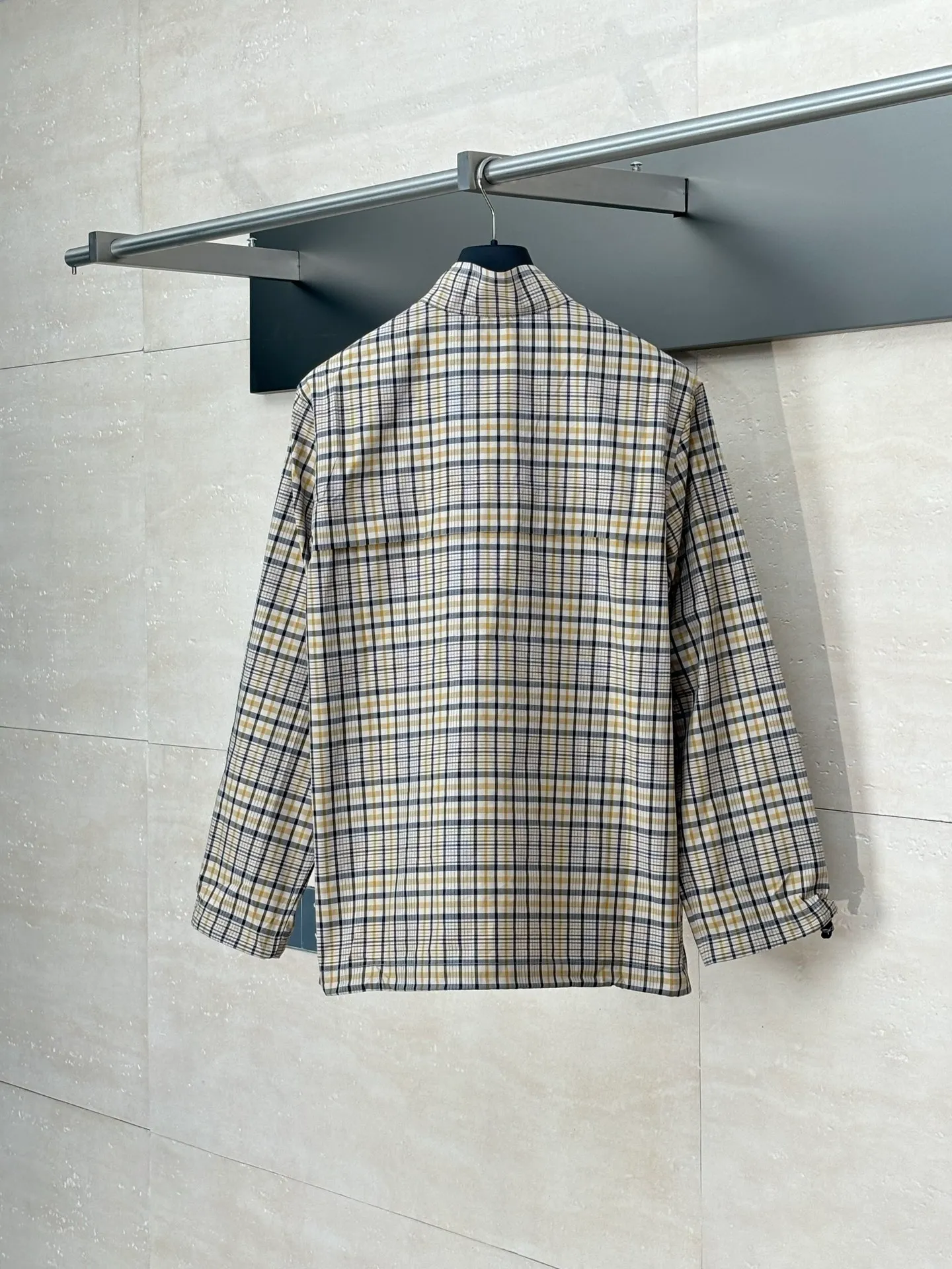 🅿️600 Dio*/Dior 25Fw new Diamond plaid zipper casual jacket Size: S/M/L/XL