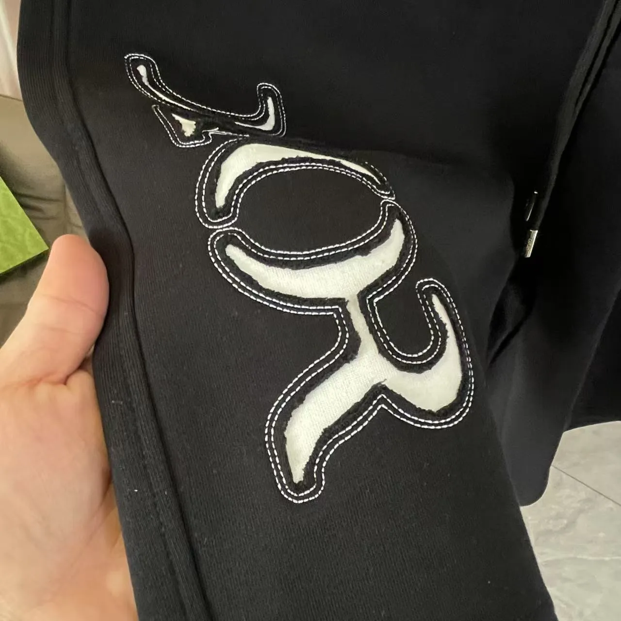 🅿️280 Dio 2025 new summer shorts, personalized letter logo embroidery, customized fabric 350g, same style for men and women, color: black, white, gray, size: M L XL XXL XXXL five sizes