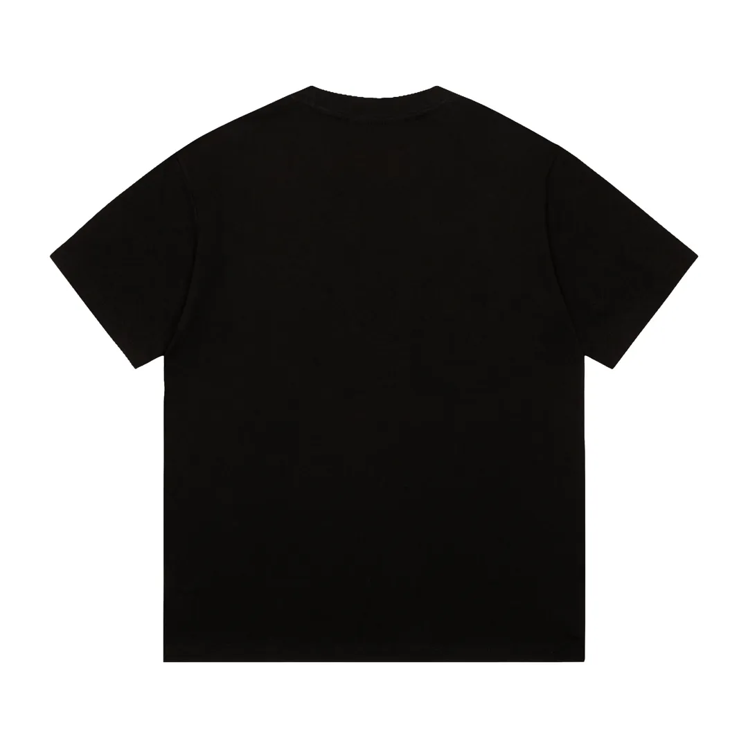 🅿️180 High-quality DIOR/Dior new series Apple snake embroidered short-sleeved T-shirt, pure cotton double yarn fabric, using high-density thread embroidery, loose version, full set of accessories, soft and thick fabric, complete with three standards, same size for men and women. Size xs s m l