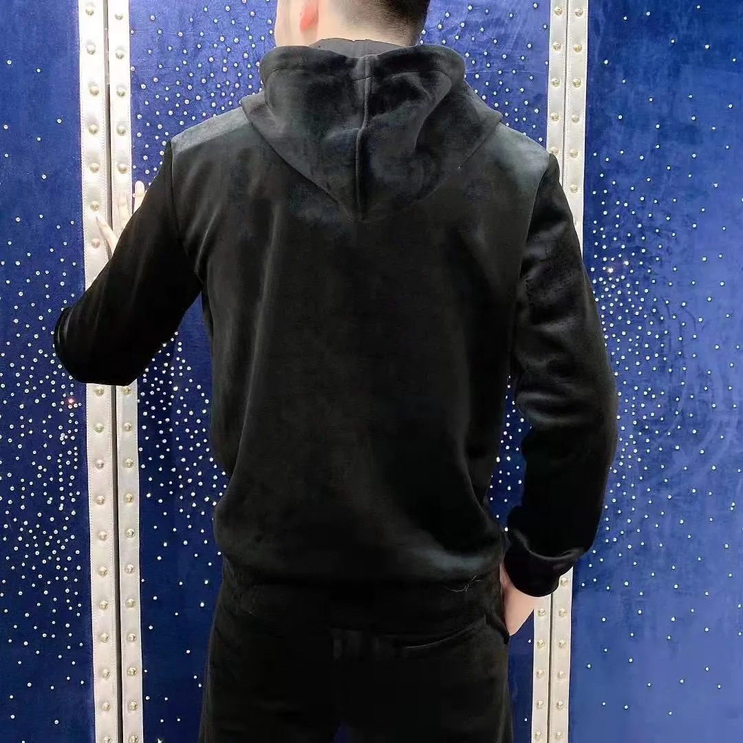 🅿️460 direct batch [DIOR] (Good news for fat people) 2025 autumn and winter new double-sided gold velvet suit is here (thick velvet) Milan fashion designer handsome cardigan suit, sneak peek, exclusive ready sale, simple yet fashionable, simple and capable, showing elegance, luxury, fashion and supreme quality, suitable for various occasions. Equipped with customer-supplied high-end hardware with logo and engraved embroidery technology M-4XL (can wear up to 200 pounds)