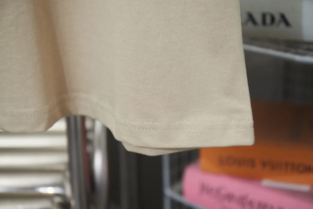 🅿️210 High quality D*OR 2025 latest Dior co-branded Stone Island short-sleeved T-shirt, pure cotton double yarn fabric, using high-density thread embroidery, loose version, full set of accessories, soft and thick fabric, complete with three standards, same style for men and women S M L XL