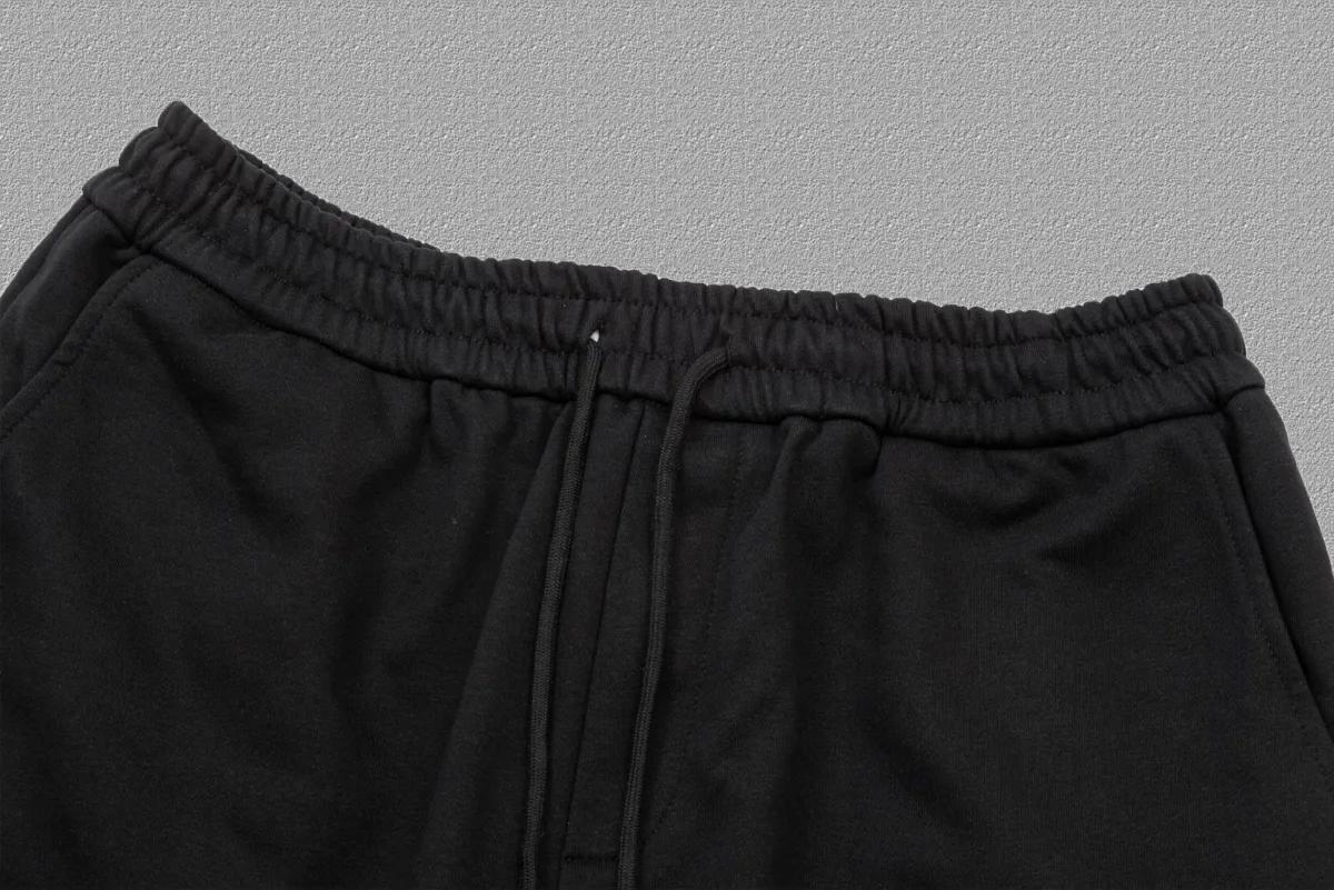 🅿️220 [DIOR] Classic letter embroidered shorts. Popular custom-made 400g active version of pure cotton fabric. Using three-dimensional embroidery technology. The three-dimensionality is clearly visible. The fabric is comfortable and textured. Size: S-XXL Color: Black