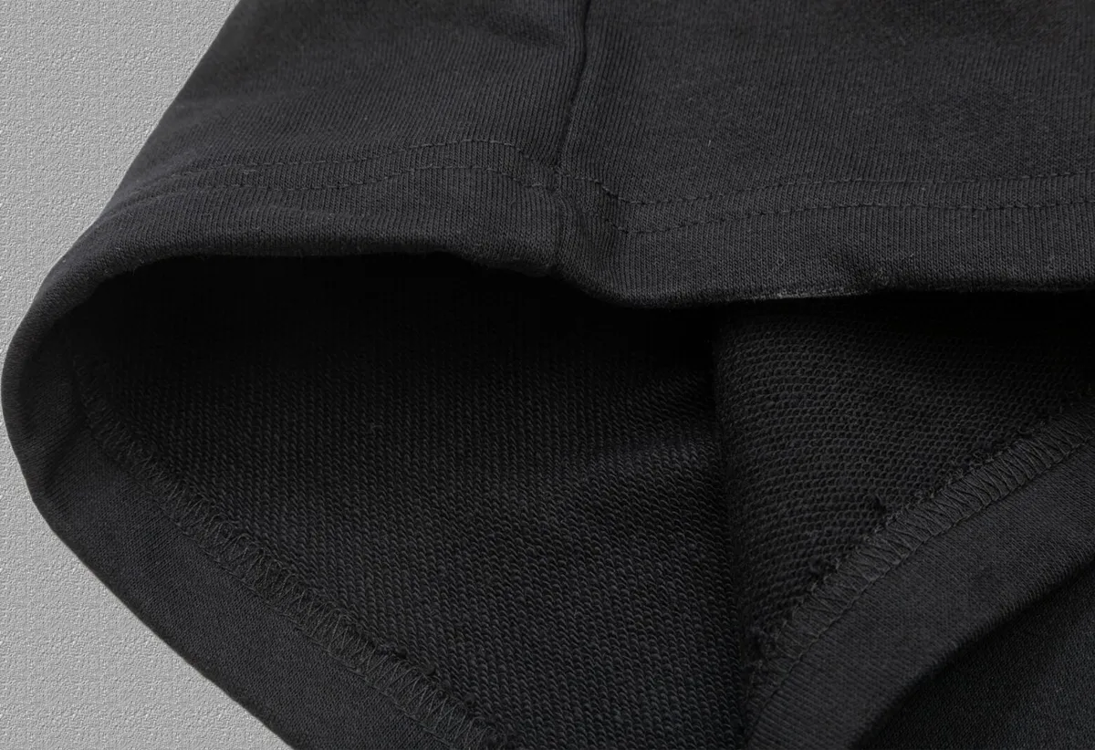 🅿️220 [DIOR] Classic letter embroidered shorts. Popular custom-made 400g active version of pure cotton fabric. Using three-dimensional embroidery technology. The three-dimensionality is clearly visible. The fabric is comfortable and textured. Size: S-XXL Color: Black