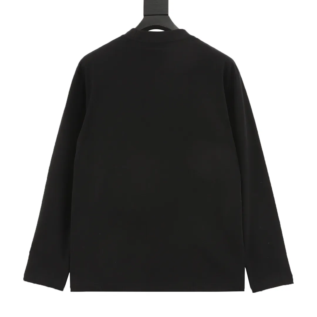 🅿️360 Dior Dior classic classic three-dimensional patch embossed long-sleeved T-shirt size: XS-XL