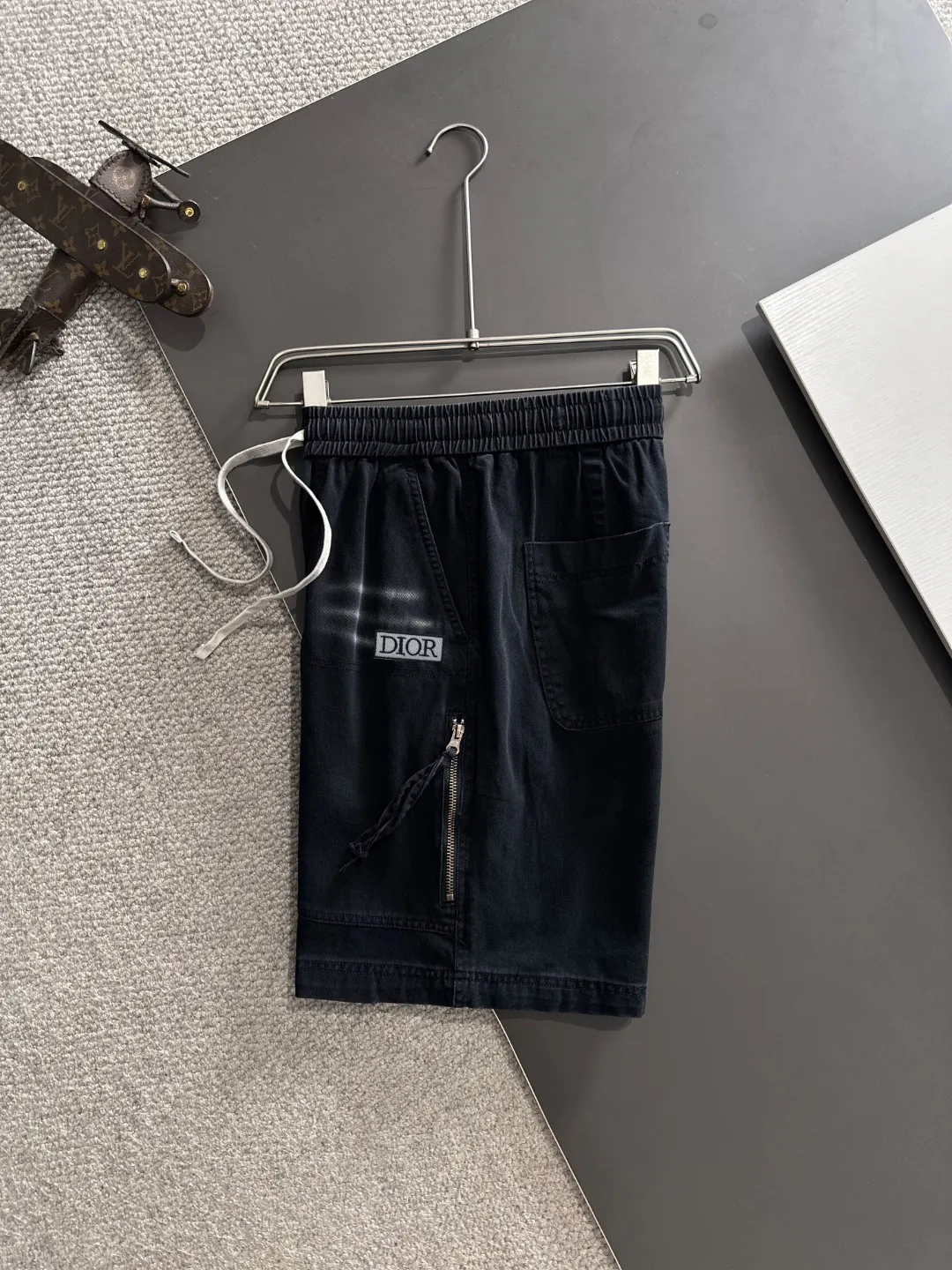 🅿️330 Next day shipping High-end goods Dior 2025 spring and summer new elastic band casual shorts, custom-made fabrics at the counter. High breathability and comfort, impeccable details, brand element design concept, reflecting high quality. It feels delicate and soft! It presents a casual cut and the upper body shape is great! Size: M-4XL