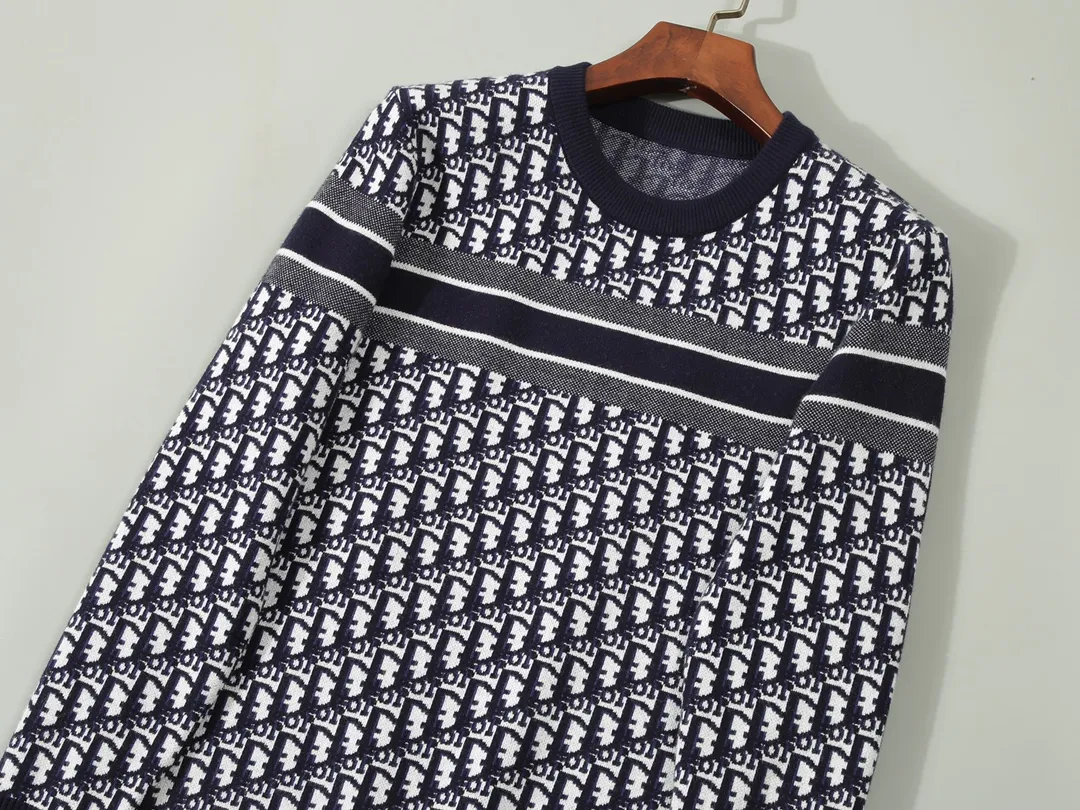 🅿️250 DIO•R, sweater, style number M2217#, size: M-XXXL, fabric: Modal. Anti-pilling, color: royal blue