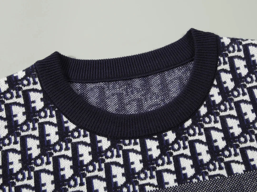 🅿️250 DIO•R, sweater, style number M2217#, size: M-XXXL, fabric: Modal. Anti-pilling, color: royal blue