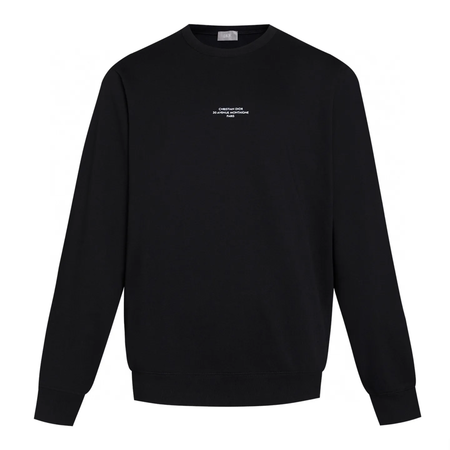 🅿️360 [Exclusive supply] CD small letter slogan printed round neck sweatshirt (black) The original version was purchased for 6,700 and developed. The fabric is made of 380g combed cotton double-ply terry sweatshirt material. This Montaigne is a new product in the 2025 winter series, highlighting the Dior heritage. Crafted from lightweight black cotton fleece, it features the Dior Montaigne print on the chest. Relaxed cut, can be worn with it to create a sophisticated casual look. Cotton fleece fabric is a knitted fabric made of 100% cotton. Through processes such as brushing and raising, a short layer of fluff is formed on the surface of the fabric. The advantages of this kind of fabric are that it has a soft texture, good breathability, good hygroscopicity, and no static electricity. It also has a certain degree of elasticity and can well maintain the shape of the clothing. In addition, cotton fleece terry fabric also has good thermal insulation properties, which can effectively lock in temperature and keep you warm. Size:S/M/L/XL