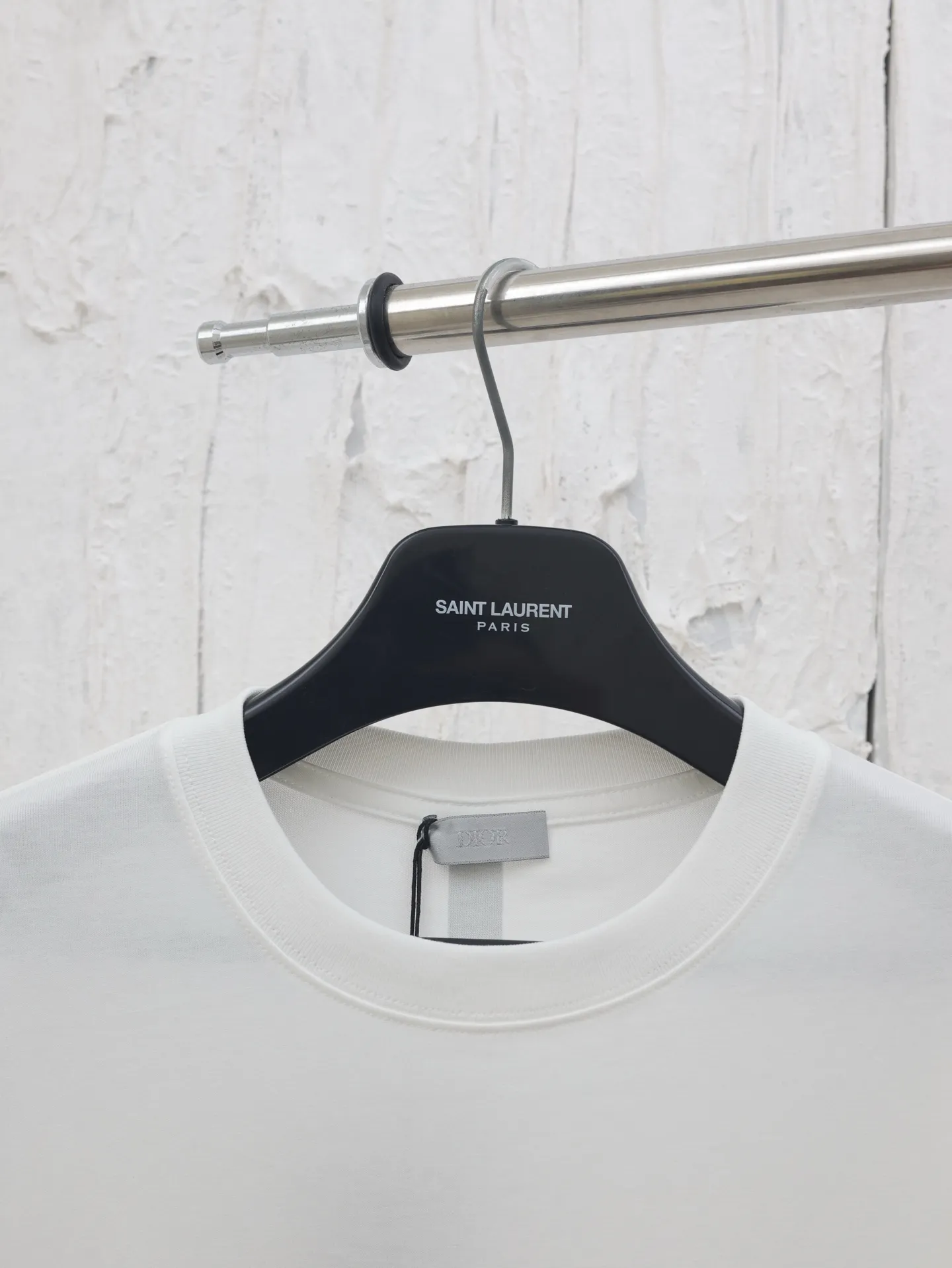 🅿️250 Dio*/Dior 25SS micro-label embroidered short-sleeved T-shirt, color-matched dyed fabric, jacquard flat machine thread, round neck vertical version, full set of accessories! Using 100% cotton fabric, multi-dimensional testing to compare color difference issues, and debugging the final restoration effect Size: S/M/L/XL