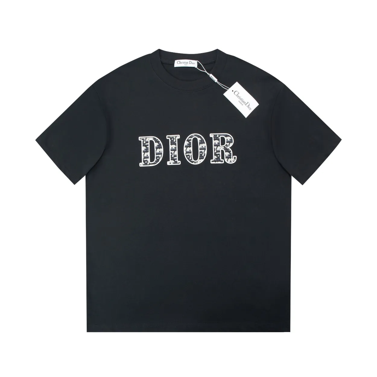 🅿️210 High quality ✨DIO✨🆕Classic logo letter pattern short sleeves. Official website synchronization, pure cotton fabric at the counter! Comfortable against the skin, durable and easy to wear, classic and simple logo design, meticulous original craftsmanship, customized 290G same vat dyed fabric, very comfortable to the touch, latest brick cabinet synchronization, OS off-shoulder version, fashionable and personalized, super versatile and good-looking, very suitable for both men and women, must-have style, tag, collar label, washed wheat, three complete labels, black, white, green, blue 4️⃣ S M L XL