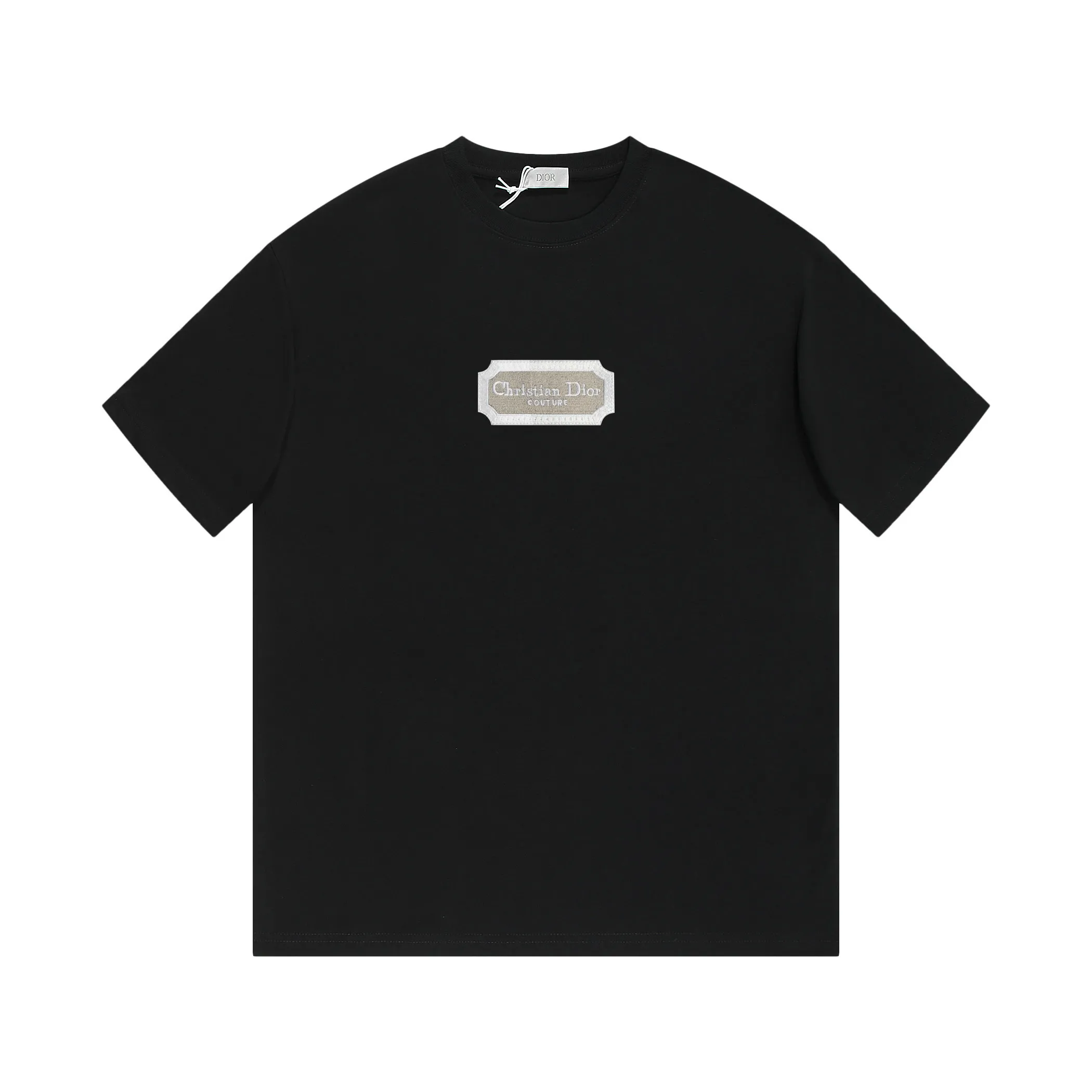 🅿️170 DIOR Dior embroidered letters‼ ️Short-sleeved T-shirt® *Customized 280g cotton fabric, the fabric is soft, skin-friendly and comfortable *Laminated letter logo on the front *A very simple and elegant one that is unparalleled in terms of upper body comfort, interpreting your luxury and taste, and creating your fashionable charm. ⚠️Washing method: It is recommended to dry clean or wrap the reverse side in a laundry bag and machine wash it quickly in cold water and let it dry naturally! ⚠️ Unisex style 𝐂𝐎𝐋𝐎𝐔𝐑: White Black 𝐒𝐈𝐙𝐄: S-XL