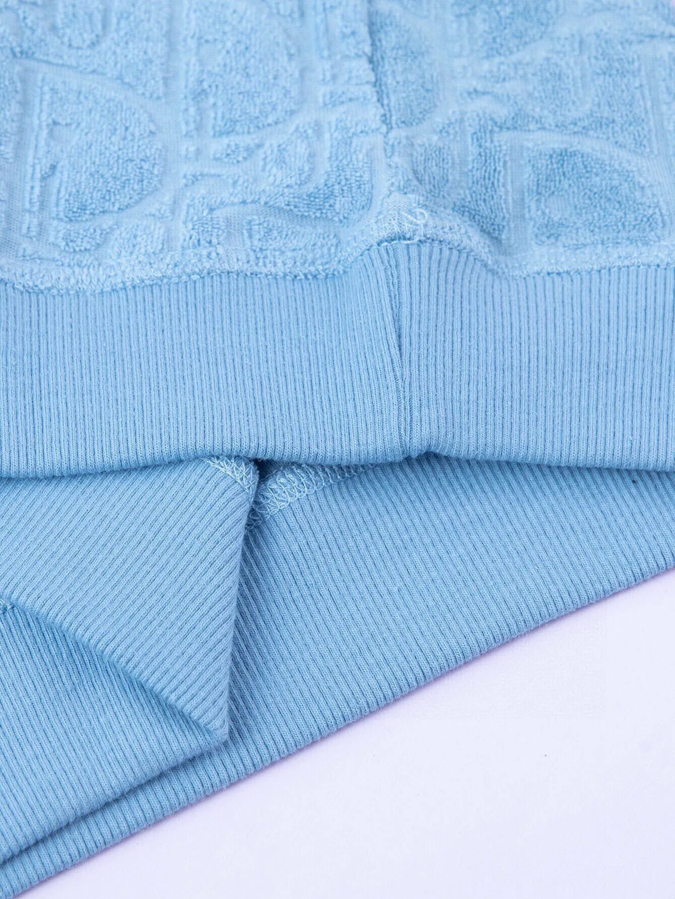 🅿️260 (ZP version) -Dior official website classic towel embroidered jacquard short-sleeved T-shirt, same style for men and women -Using the original 280g custom-made cotton imported Luwei towel jacquard fabric, threads are dyed in the same cylinder with zero color difference, exclusive quality difference currency, welcome to compare -Color: black white blue -Code number: S M L XL