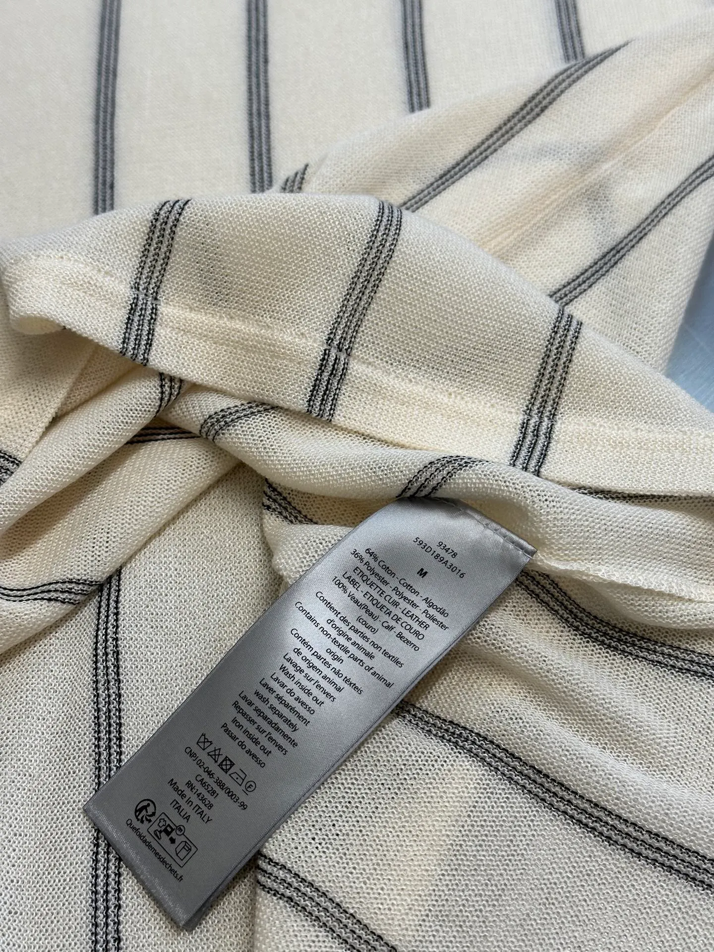 🅿️370 DIOR linen blended short-sleeves, customized 30% linen blended with hemp, imported embroidery, wool fermentation washing ⚠️Hand washing is recommended (this product is made of wool and is not easy to machine wash) size: s m l xl