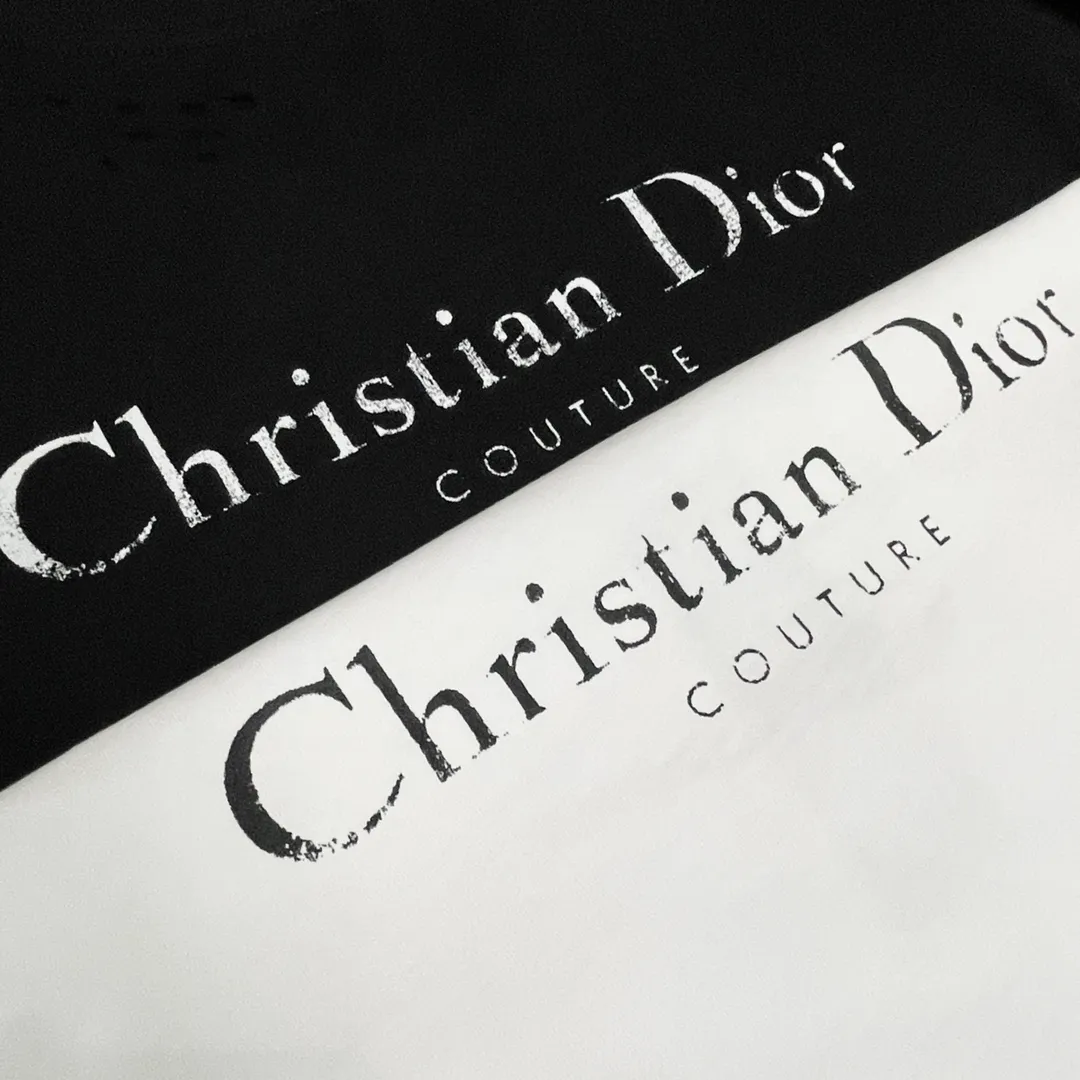 🅿️230 (heavy high version) Dior➡️Dior 24ss hole series printed logo long-sleeved T-shirt, high weight, impeccable details, highly classy and luxurious, casual and loose-shouldered cut. Size：S-XL