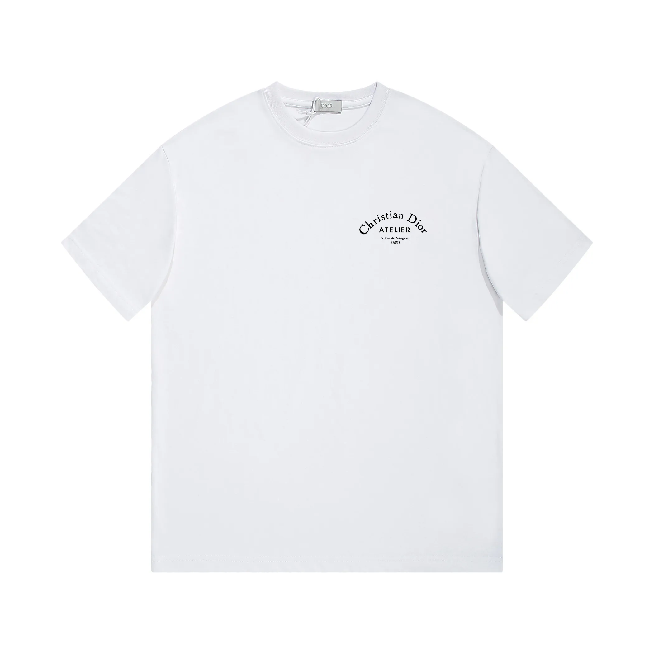 🅿️170 DIOR printed letters‼ ️Short-sleeved T-shirt® *Customized 280g cotton fabric, the fabric is soft, skin-friendly and comfortable *Laminated letter logo on the front *A very simple and elegant one that is unparalleled in terms of upper body comfort, interpreting your luxury and taste, and creating your fashionable charm. ⚠️Washing method: It is recommended to dry clean or wrap the reverse side in a laundry bag and machine wash it quickly in cold water and let it dry naturally! ⚠️ Unisex style 𝐂𝐎𝐋𝐎𝐔𝐑: White Black 𝐒𝐈𝐙𝐄: S-XL