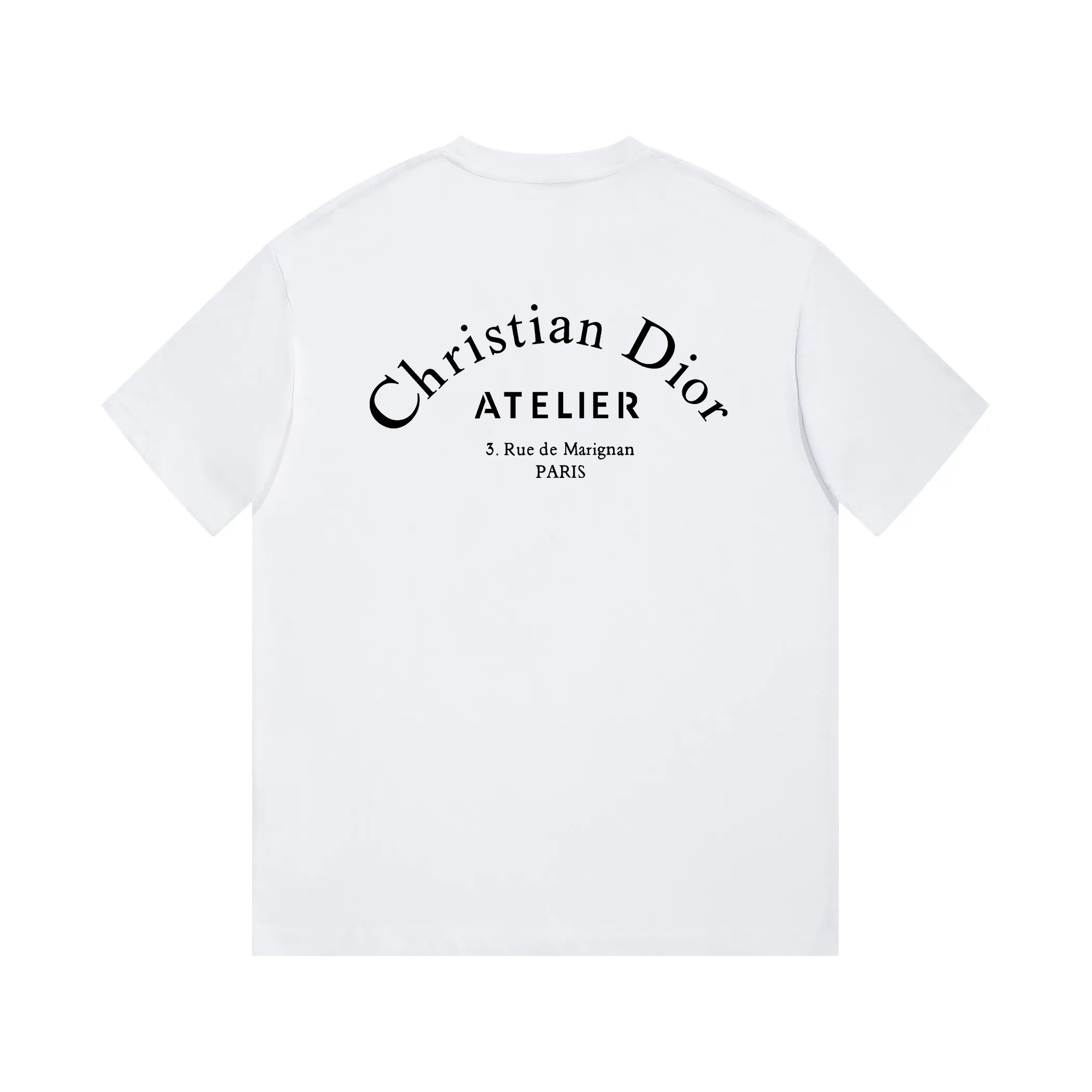 🅿️170 DIOR printed letters‼ ️Short-sleeved T-shirt® *Customized 280g cotton fabric, the fabric is soft, skin-friendly and comfortable *Laminated letter logo on the front *A very simple and elegant one that is unparalleled in terms of upper body comfort, interpreting your luxury and taste, and creating your fashionable charm. ⚠️Washing method: It is recommended to dry clean or wrap the reverse side in a laundry bag and machine wash it quickly in cold water and let it dry naturally! ⚠️ Unisex style 𝐂𝐎𝐋𝐎𝐔𝐑: White Black 𝐒𝐈𝐙𝐄: S-XL