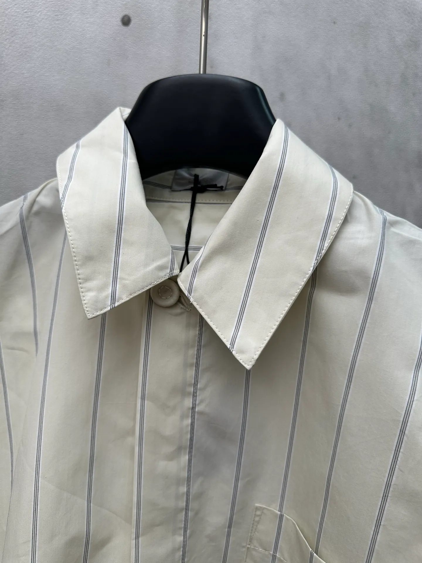 🅿️440 DIOR Dior 25SS autumn and winter new striped plaid long-sleeved shirt Size: S M L XL