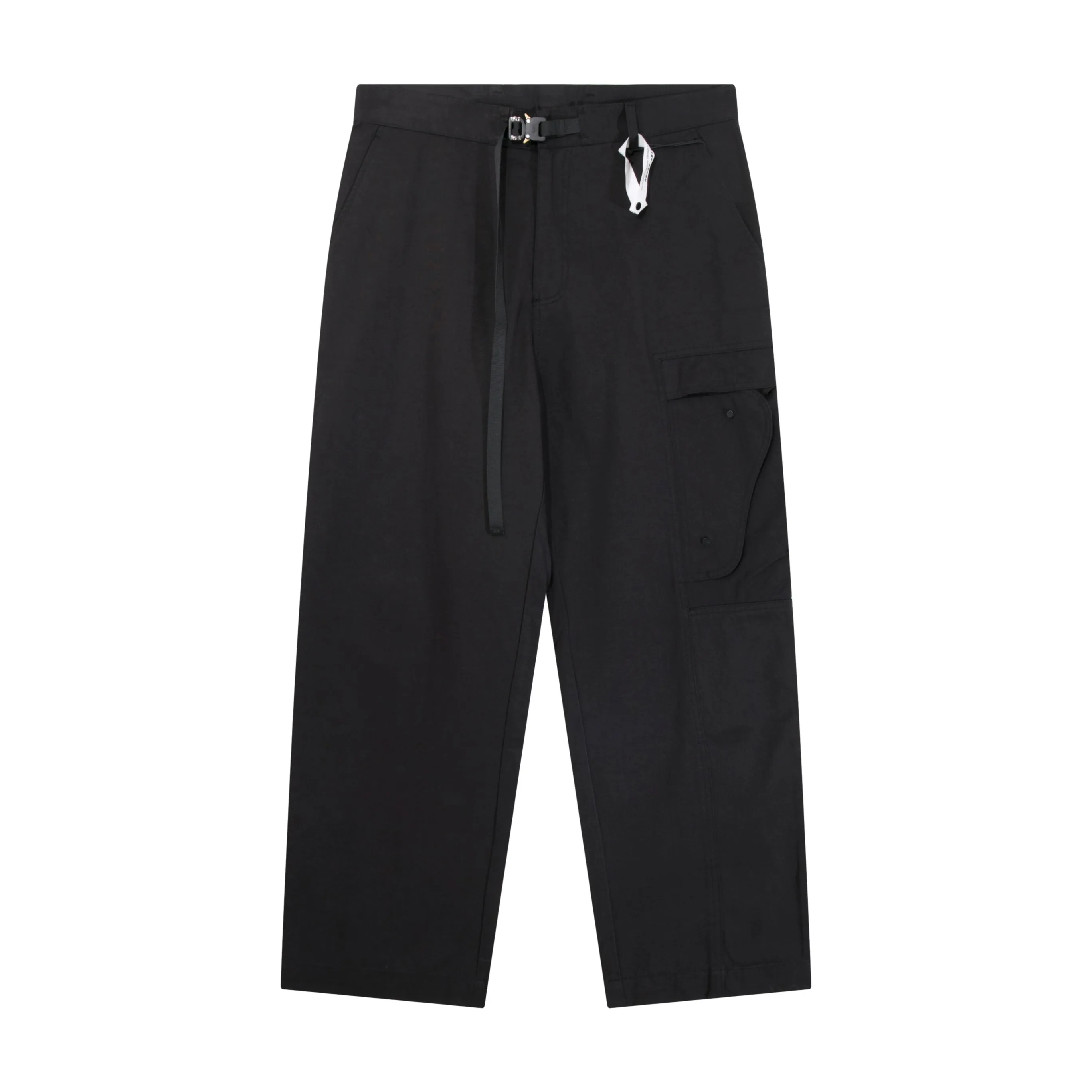 🅿️260 High-quality new DIO*CD belt metal buckle saddle pocket overalls casual trousers. This is a new product in the 2024 winter series. It incorporates Dir's high-end aesthetic style and reinterprets the classic logo. Crafted from black cotton-blend, they feature saddle pockets on the legs and a Dir rubber patch on the back for a unique look. Wear with pieces from the collection for a casual look. Front practical saddle pocket with buckle, Dir rubber patch, hidden zipper and hook closure, side slip pockets and rear hidden pocket, 51% nylon, 49% cotton, trim: 100% synthetic leather, black, unisex! Size SIZE: XS S ML