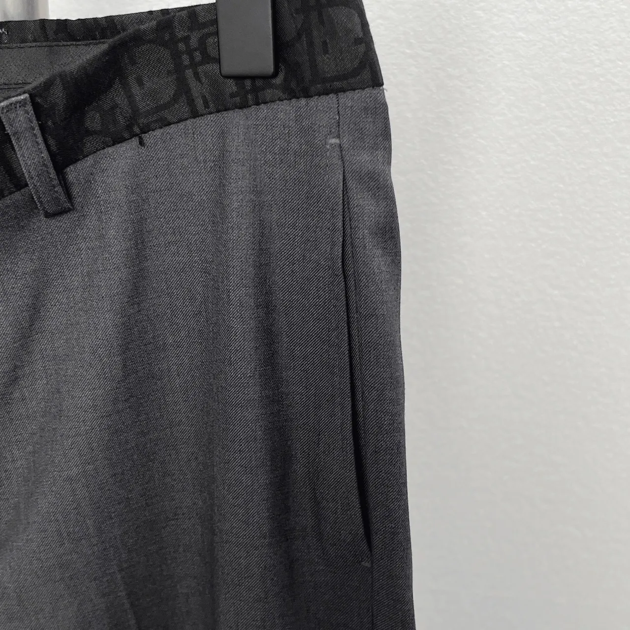 🅿️400 DIO*/Dior green fruit collar all-over printed trousers Code number: 30.31.32.33.34.36.38 Color: black gray