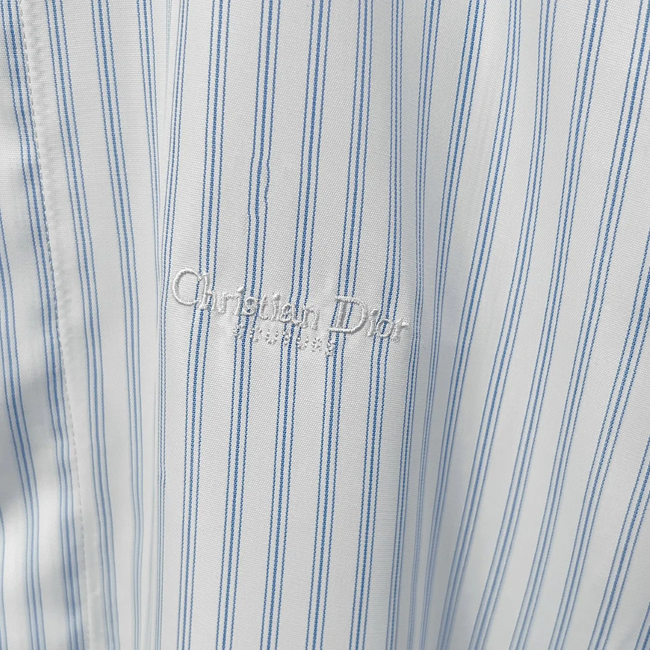 🅿️366 DIO*/Dior double collar Christian Dior embroidered shirt Size: M-3XL