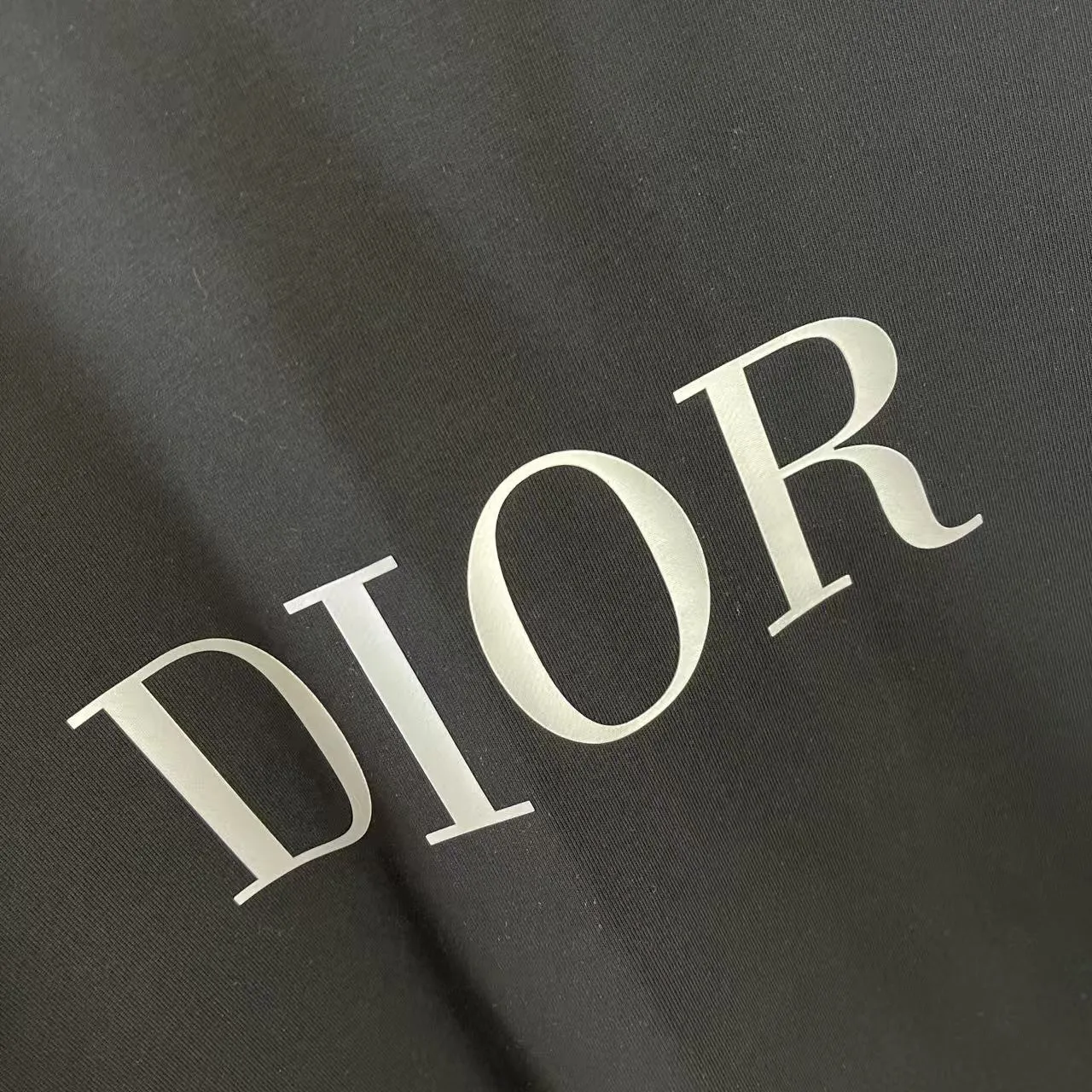 🅿️170 Dio Dior 2025 summer new style Letter logo three-dimensional silicone printing Short-sleeved T-shirt Customized fabric 300g Same style for men and women Color: Black White Sky Blue Iron Gray Size: S M L XL XXL Five codes​