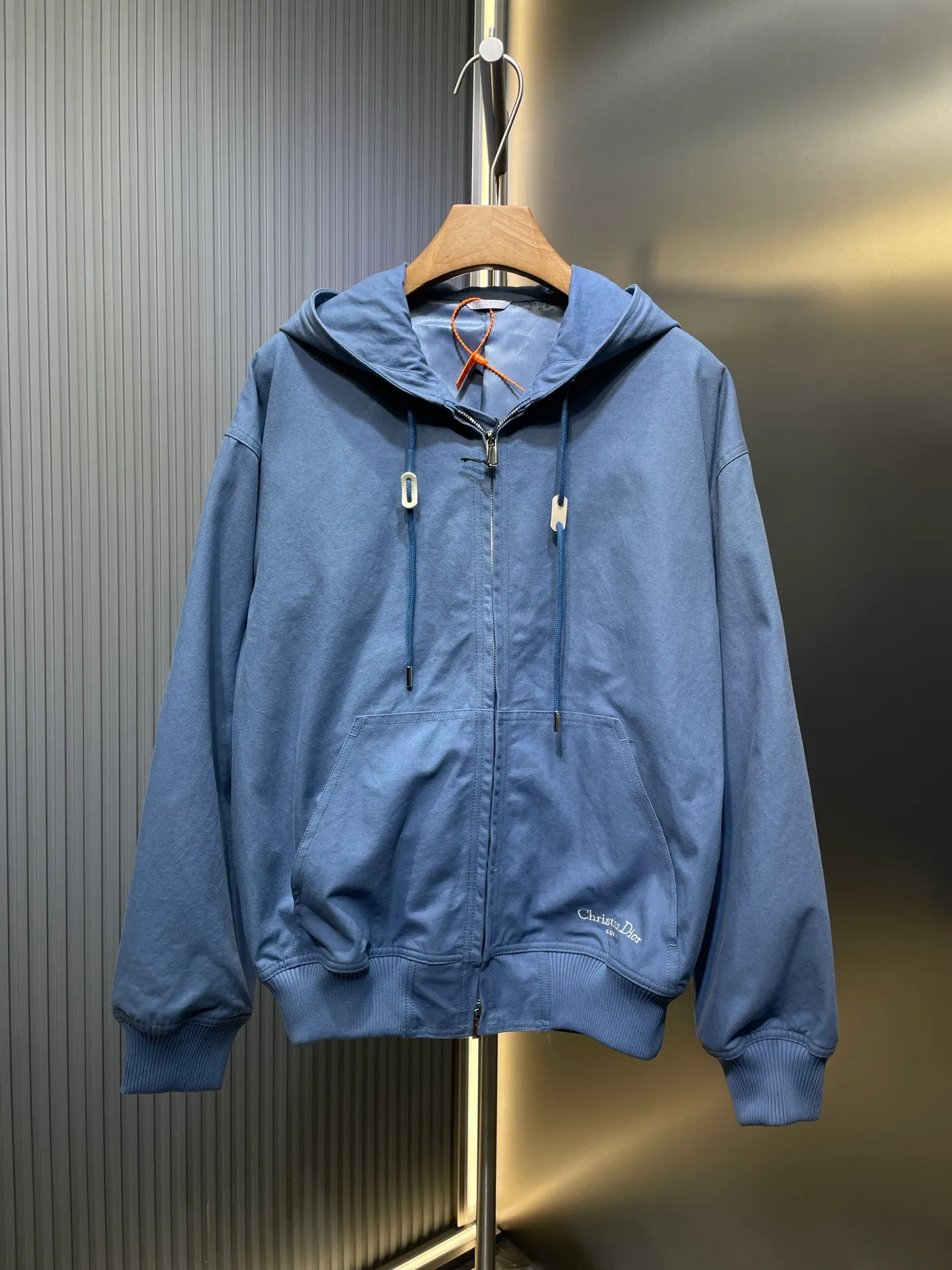 🅿️700 Dior🌟【Top Replica】25ss new summer men's wear series letter embroidered printed hooded sweatshirt jacket! d logo hooded yb purchased and printed, can be matched with bottoms of the same season to create a fashionable look, and can be used in various occasions. Customized accessories, complete with three labels, same style for men and women. Size: 46.48.50.52.