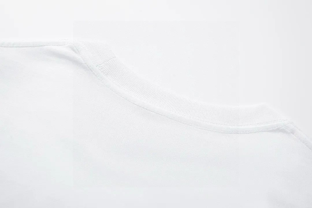 🅿️170 (out the next day) DIOR Dior 2025 new height limited star snake letter logo same style for men and women short-sleeved T-shirt · Customized 300g 100% double yarn pure cotton fabric · Custom dyed 32 double-strand threads · Collar label, main mark and three labels complete Color: White Size: XS S M L