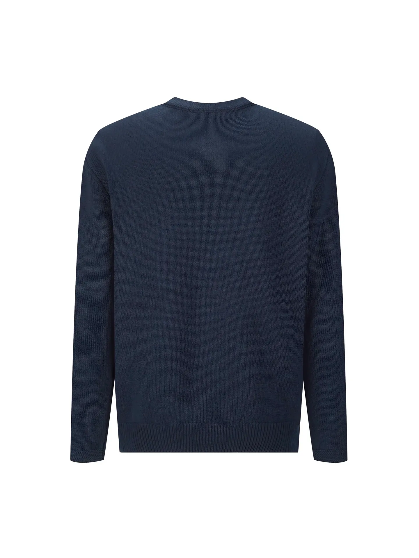 🅿️430 (1:1 original order quality) Dior's new embroidered knitted pullover round neck sweater. Fabric: Made of 16-count single yarn fabric. This fabric is woven from blended cotton yarn. When paired with a 7-needle machine, the garment effect will be more three-dimensional.  Craftsmanship: The embroidery uses 3D three-dimensional cotton thread embroidery. The embroidery craft density is high and the number of stitches is high enough not to catch hair, and the upper body effect is more high-end.  This sweater displays the Dior For My Real Friends logo from the DIOR AND HYLTON NEL collaboration. Crafted from blue cotton-blend jersey, it has a regular fit with ribbed details and embroidery on the chest for added style. Pair it with a variety of casual looks this season. DIOR AND HYLTON NEL collaboration Dior For My Real Friends logo embroidered on the chest Ribbed crew neck, hem and cuffs Men's and women's Color: Blue/White Size: S M L