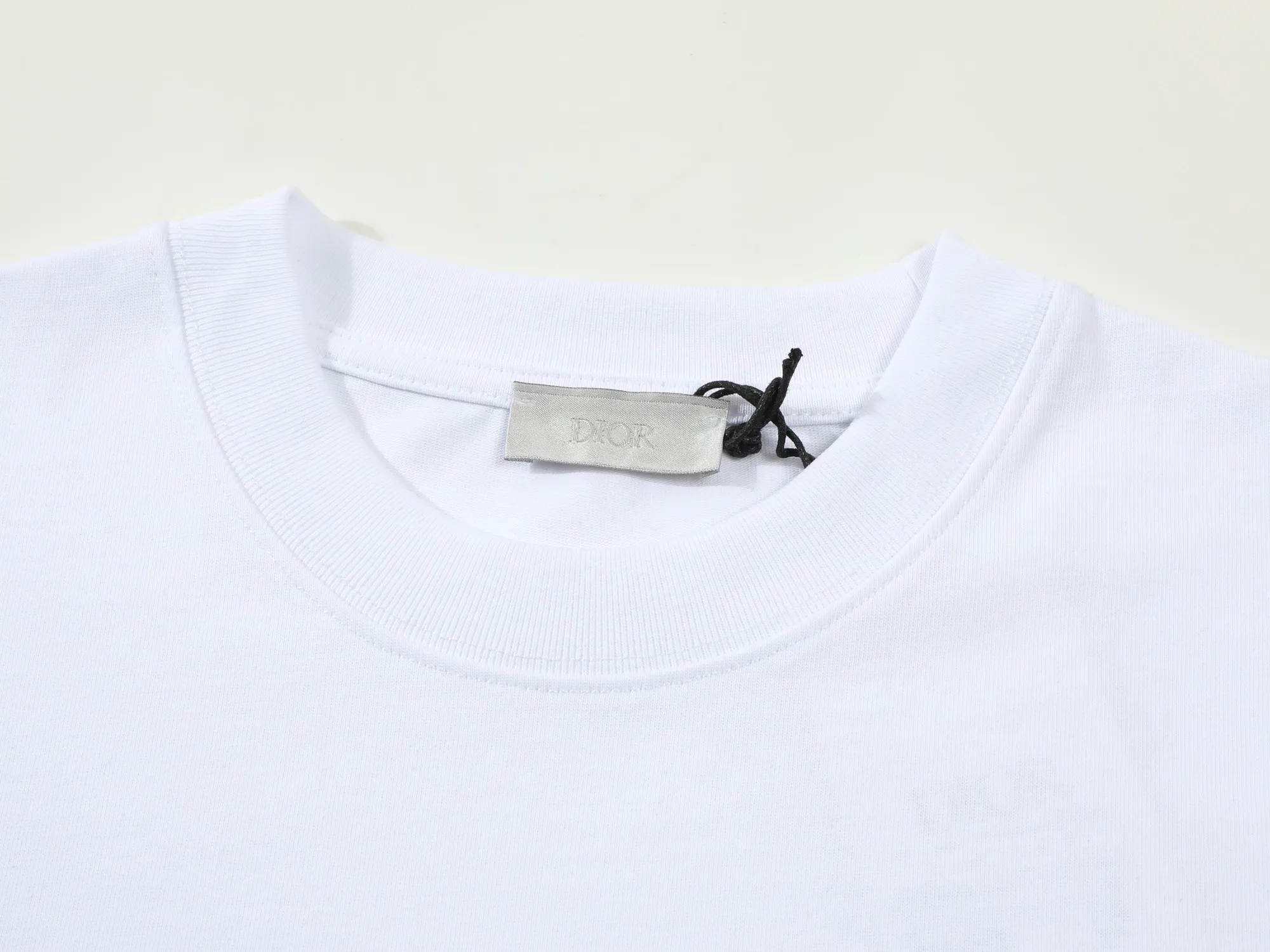 🅿️170 DIOR Dior embroidered snake letters‼ ️Short-sleeved T-shirt® *Customized 280g cotton fabric, the fabric is soft, skin-friendly and comfortable *Laminated letter logo on the front *A very simple and elegant one that is unparalleled in terms of upper body comfort, interpreting your luxury and taste, and creating your fashionable charm. ⚠️Washing method: It is recommended to dry clean or wrap the reverse side in a laundry bag and machine wash it quickly in cold water and let it dry naturally! ⚠️ Unisex style 𝐂𝐎𝐋𝐎𝐔𝐑: White Black 𝐒𝐈𝐙𝐄: S-XL