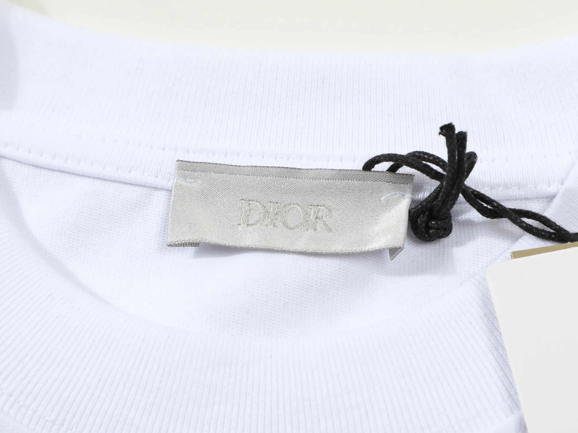 🅿️170 DIOR Dior embroidered snake letters‼ ️Short-sleeved T-shirt® *Customized 280g cotton fabric, the fabric is soft, skin-friendly and comfortable *Laminated letter logo on the front *A very simple and elegant one that is unparalleled in terms of upper body comfort, interpreting your luxury and taste, and creating your fashionable charm. ⚠️Washing method: It is recommended to dry clean or wrap the reverse side in a laundry bag and machine wash it quickly in cold water and let it dry naturally! ⚠️ Unisex style 𝐂𝐎𝐋𝐎𝐔𝐑: White Black 𝐒𝐈𝐙𝐄: S-XL