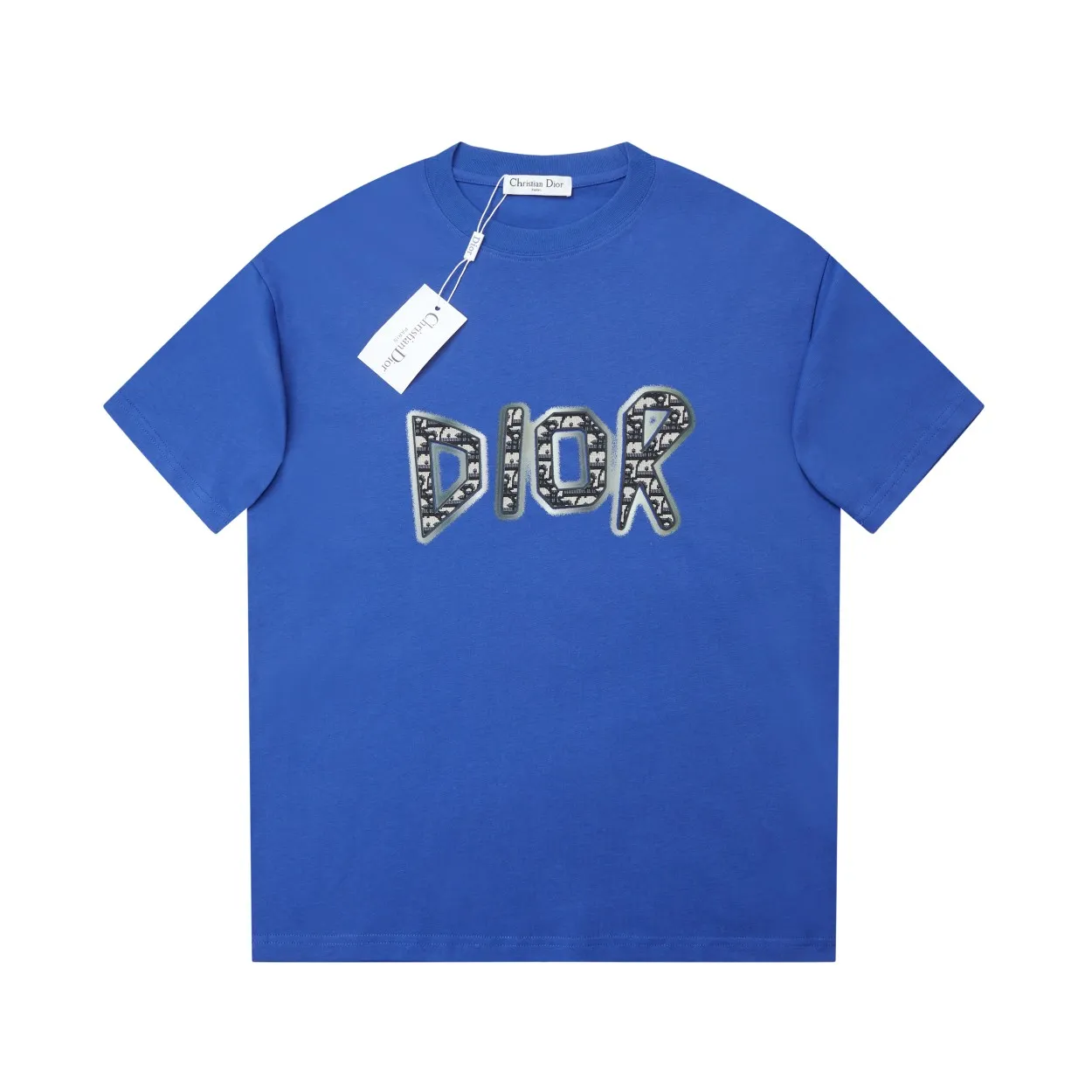 🅿️210 High quality ✨DIO✨🆕Classic logo letter pattern short sleeves. Official website synchronization, pure cotton fabric at the counter! Comfortable against the skin, durable and easy to wear, classic and simple logo design, meticulous original craftsmanship, customized 290G same vat dyed fabric, very comfortable to the touch, latest brick cabinet synchronization, OS drop shoulder version, fashionable and personalized, super versatile and good-looking, very suitable for both men and women, a must-have style, tag, collar label, washed wheat, three complete labels, black, blue, sky blue, green, military green 5️⃣ color S M L XL